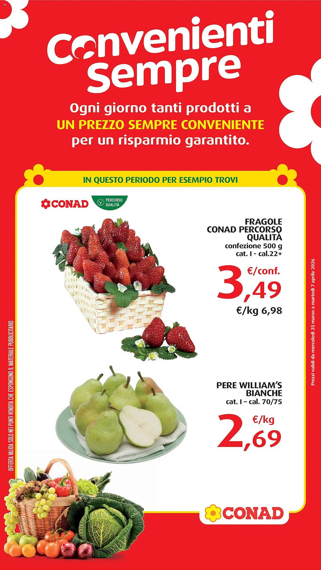 Volantino Conad (2026-03-25 - 2026-04-07)
