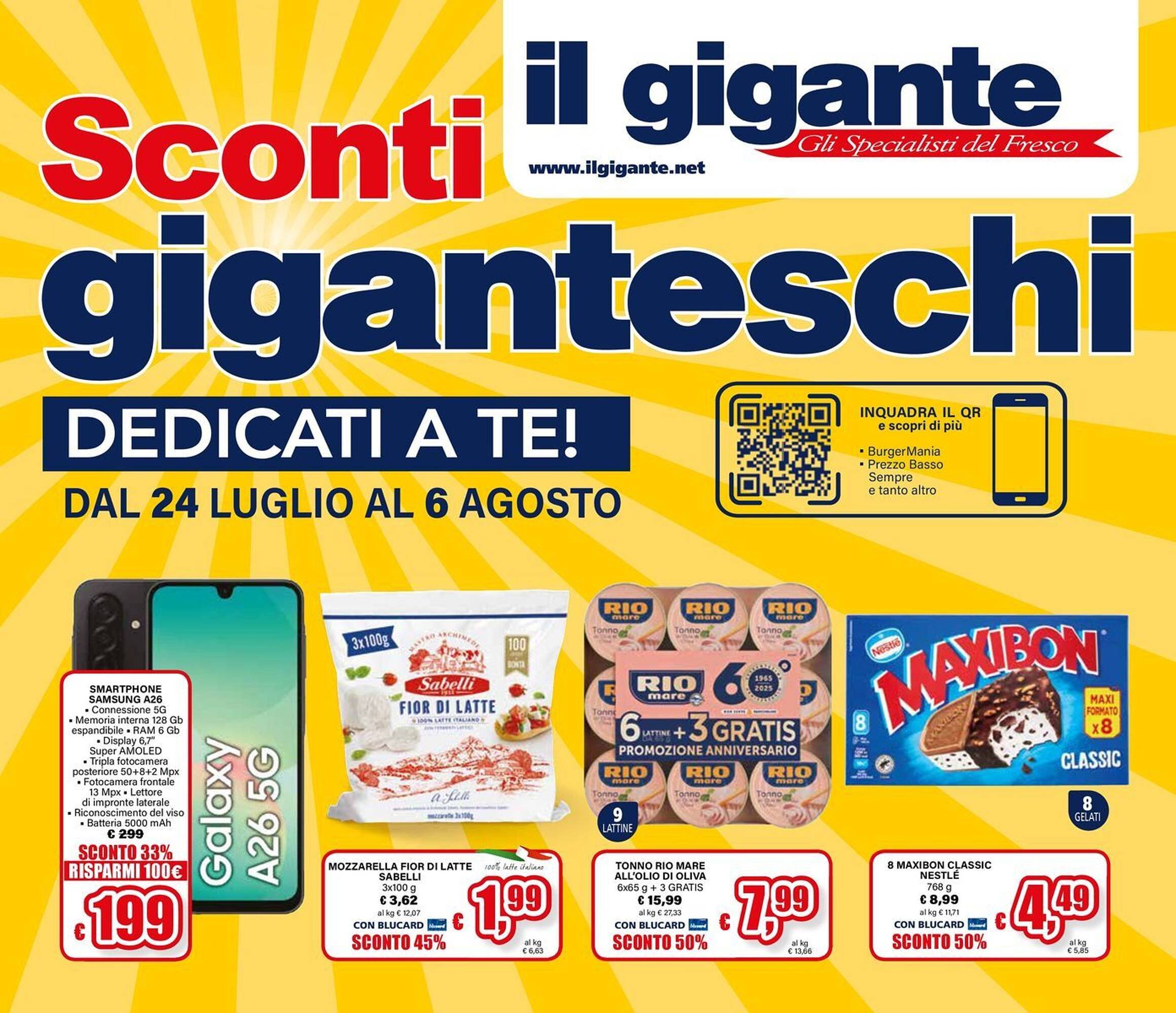 Volantino Il Gigante (2025-07-24 - 2025-08-06)