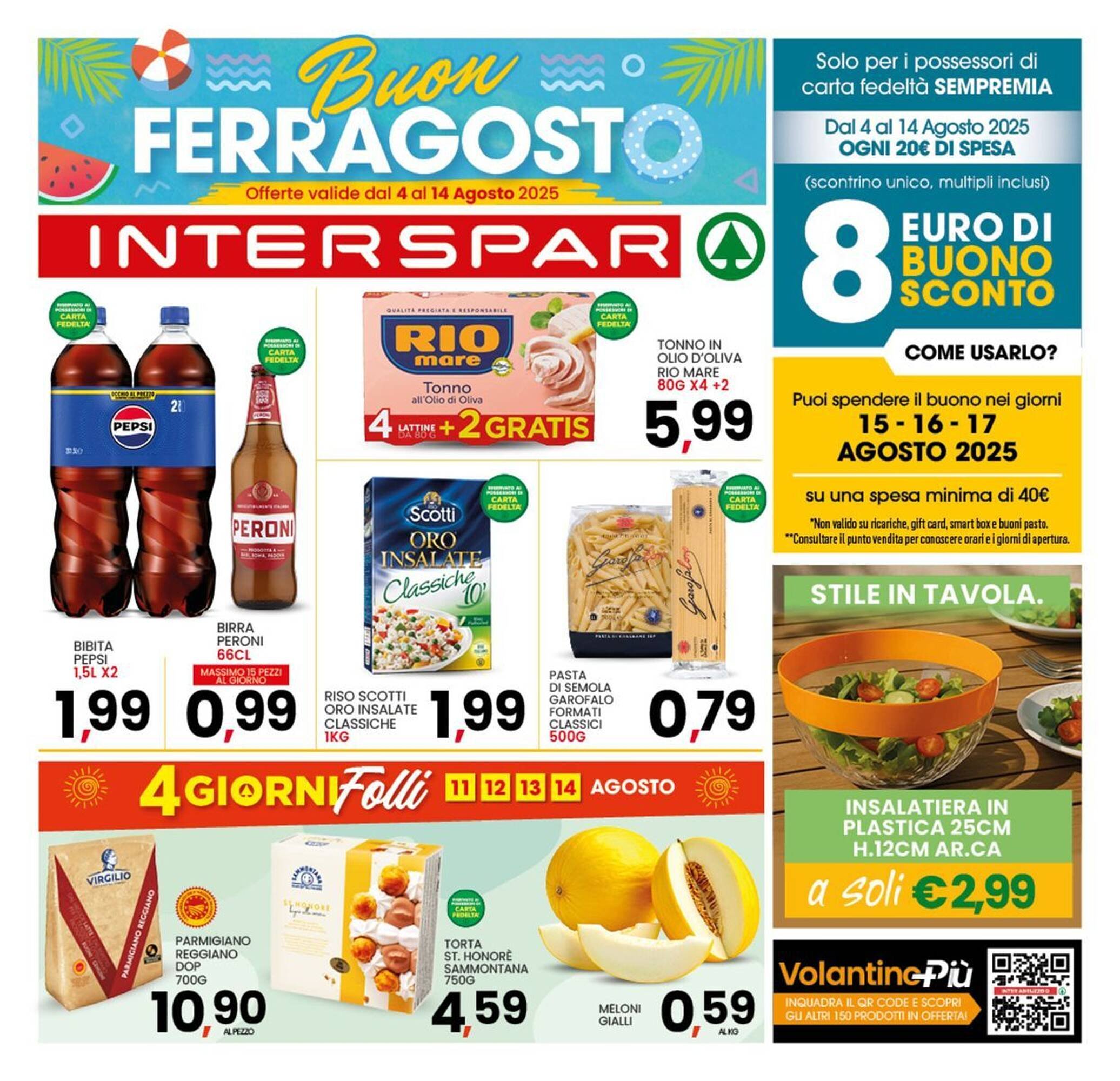 Volantino Interspar (2025-08-04 - 2025-08-14)