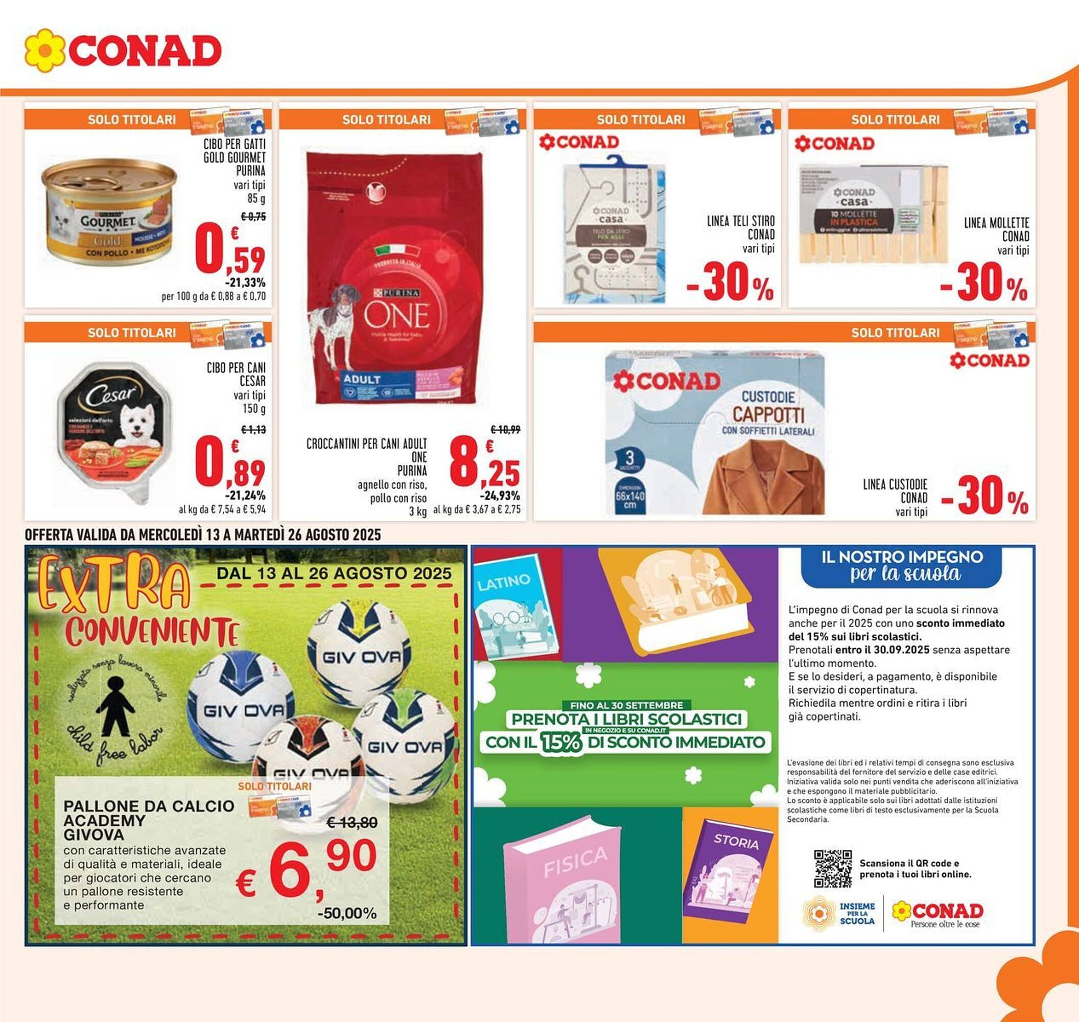 Volantino Conad (2025-08-13 - 2025-08-26)