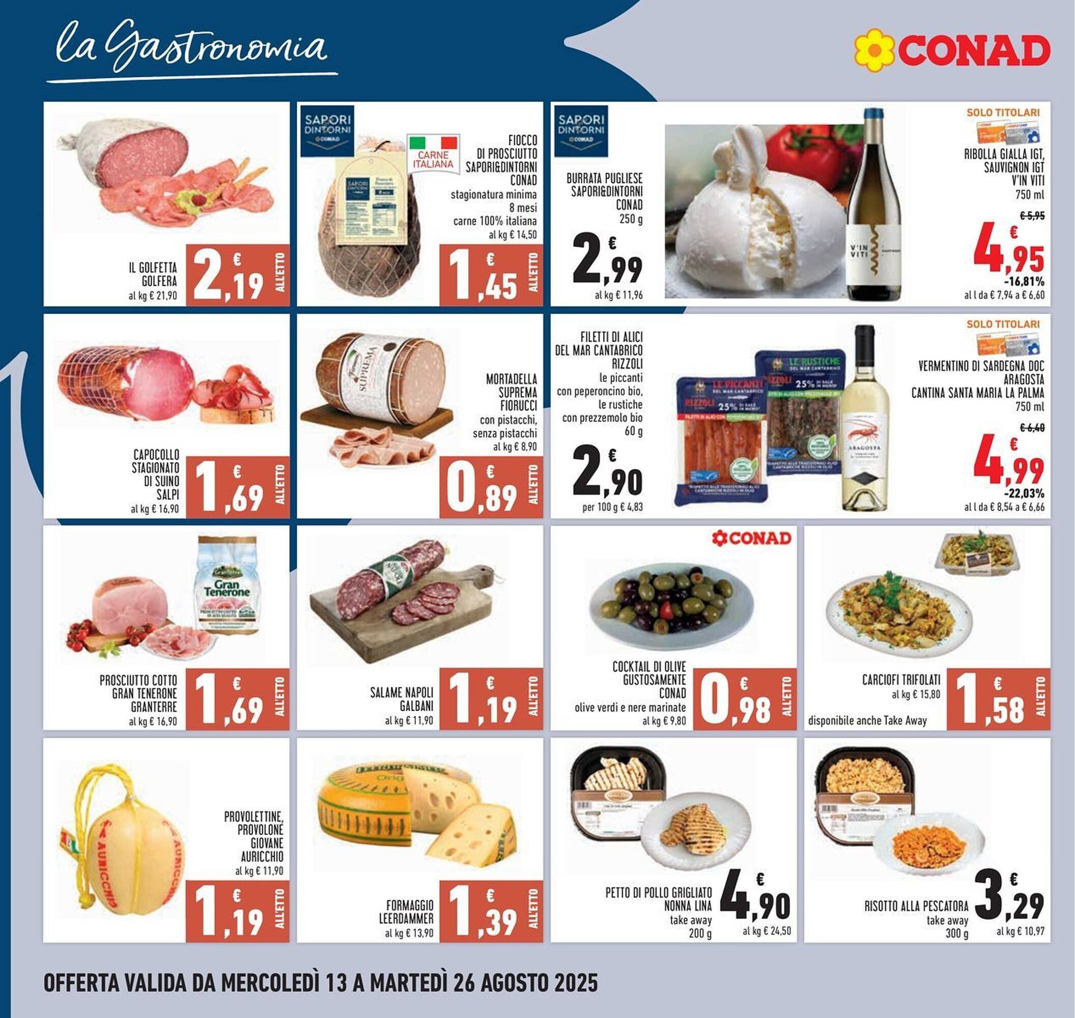 Volantino Conad (2025-08-13 - 2025-08-26)