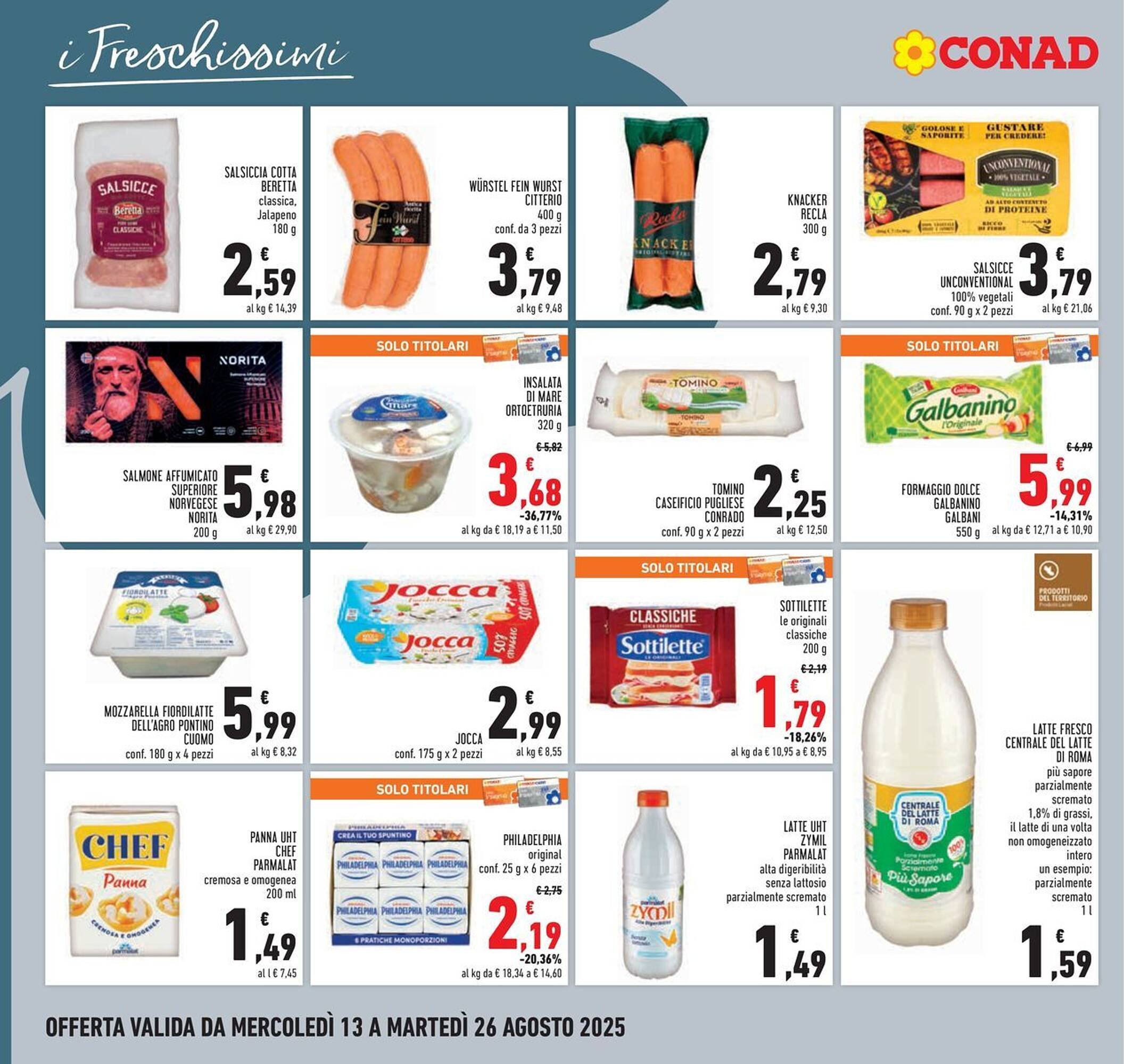 Volantino Conad (2025-08-13 - 2025-08-26)