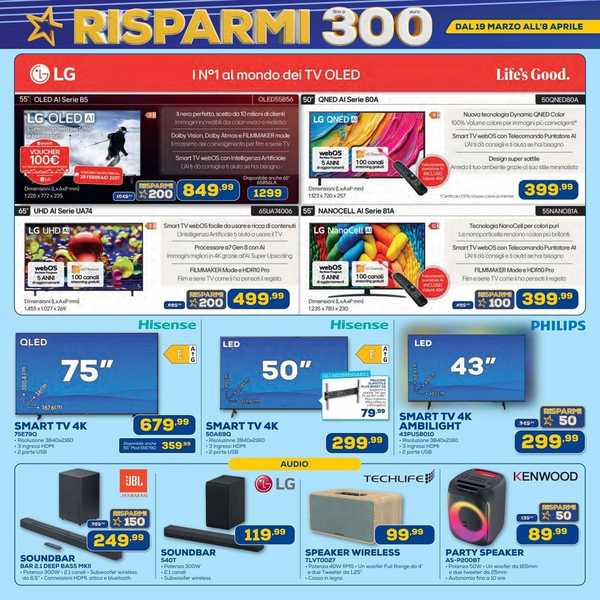 Volantino Euronics (2026-03-19 - 2026-04-08)