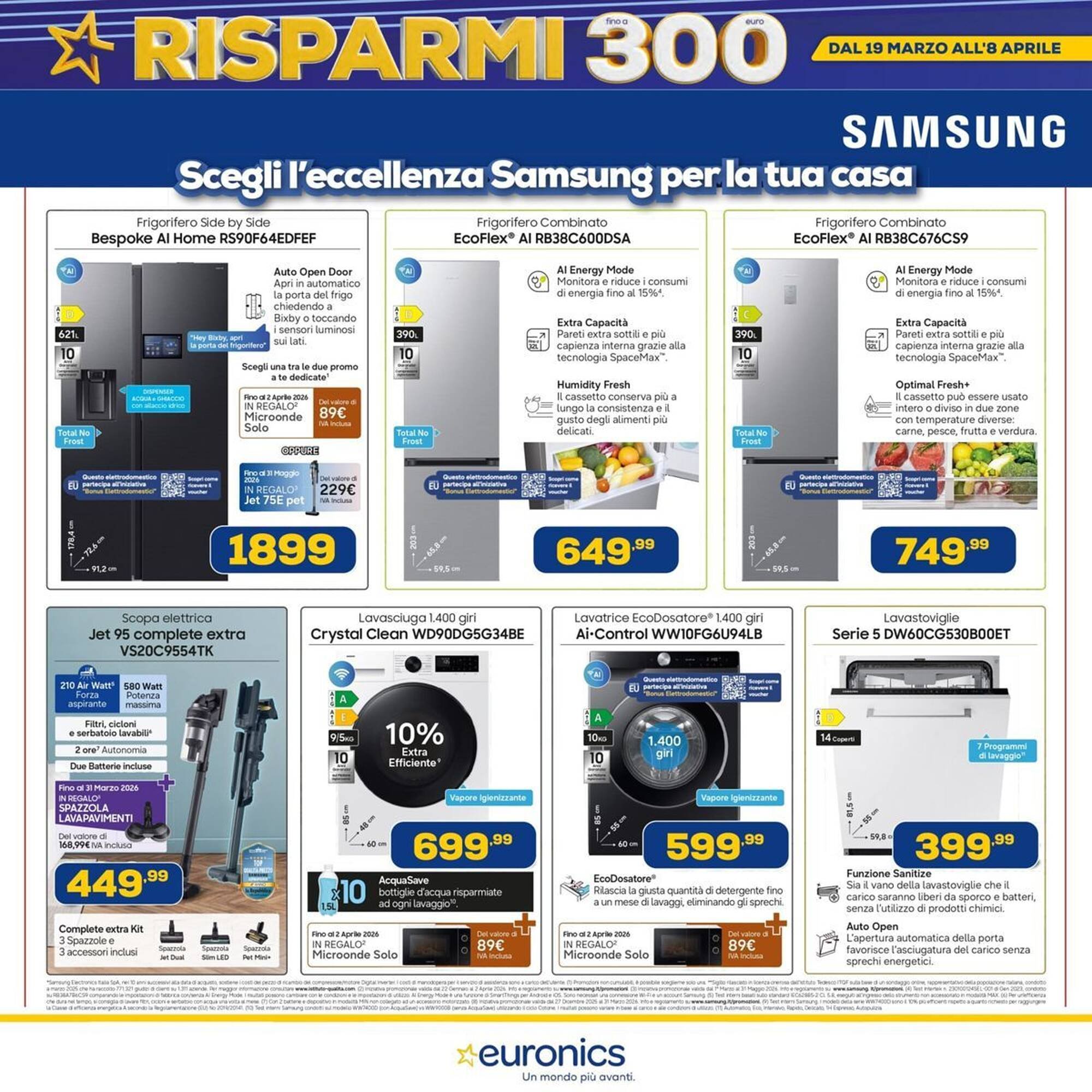 Volantino Euronics (2026-03-19 - 2026-04-08)