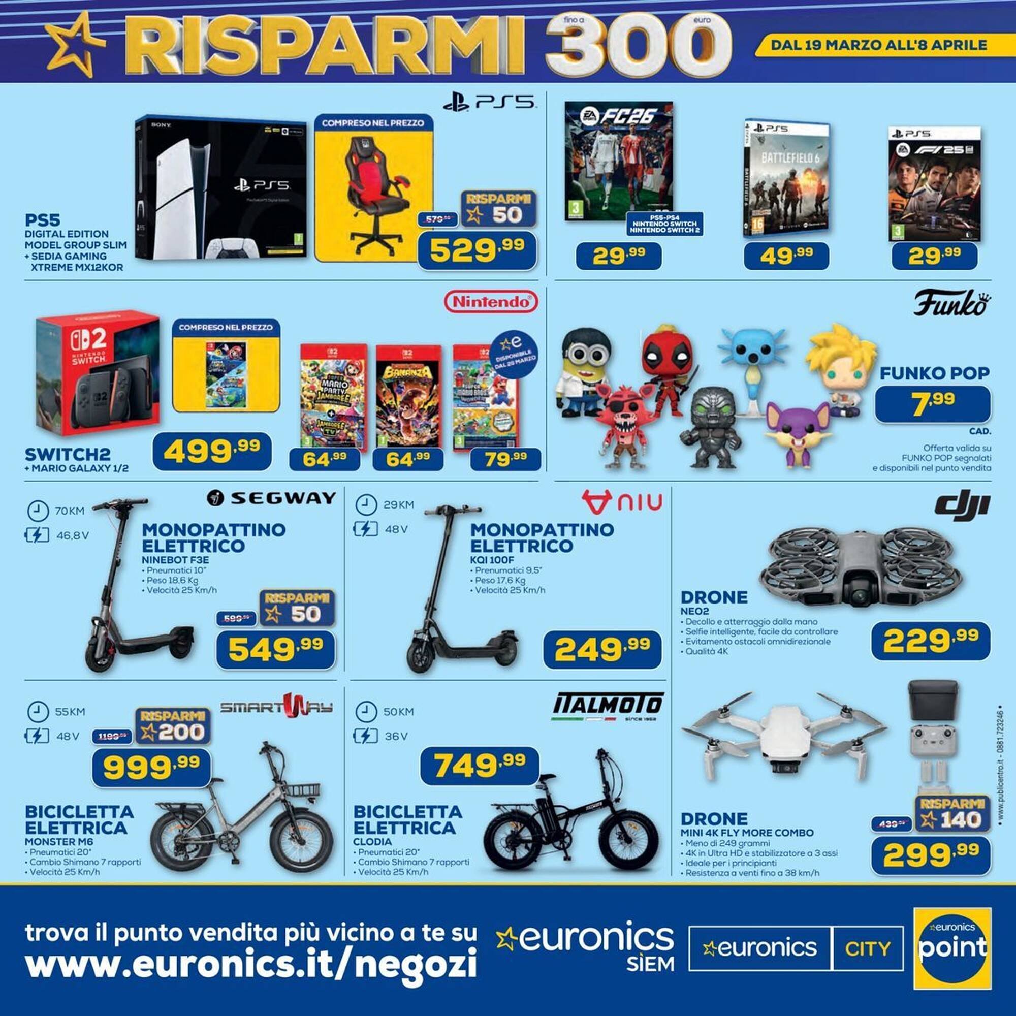 Volantino Euronics (2026-03-19 - 2026-04-08)