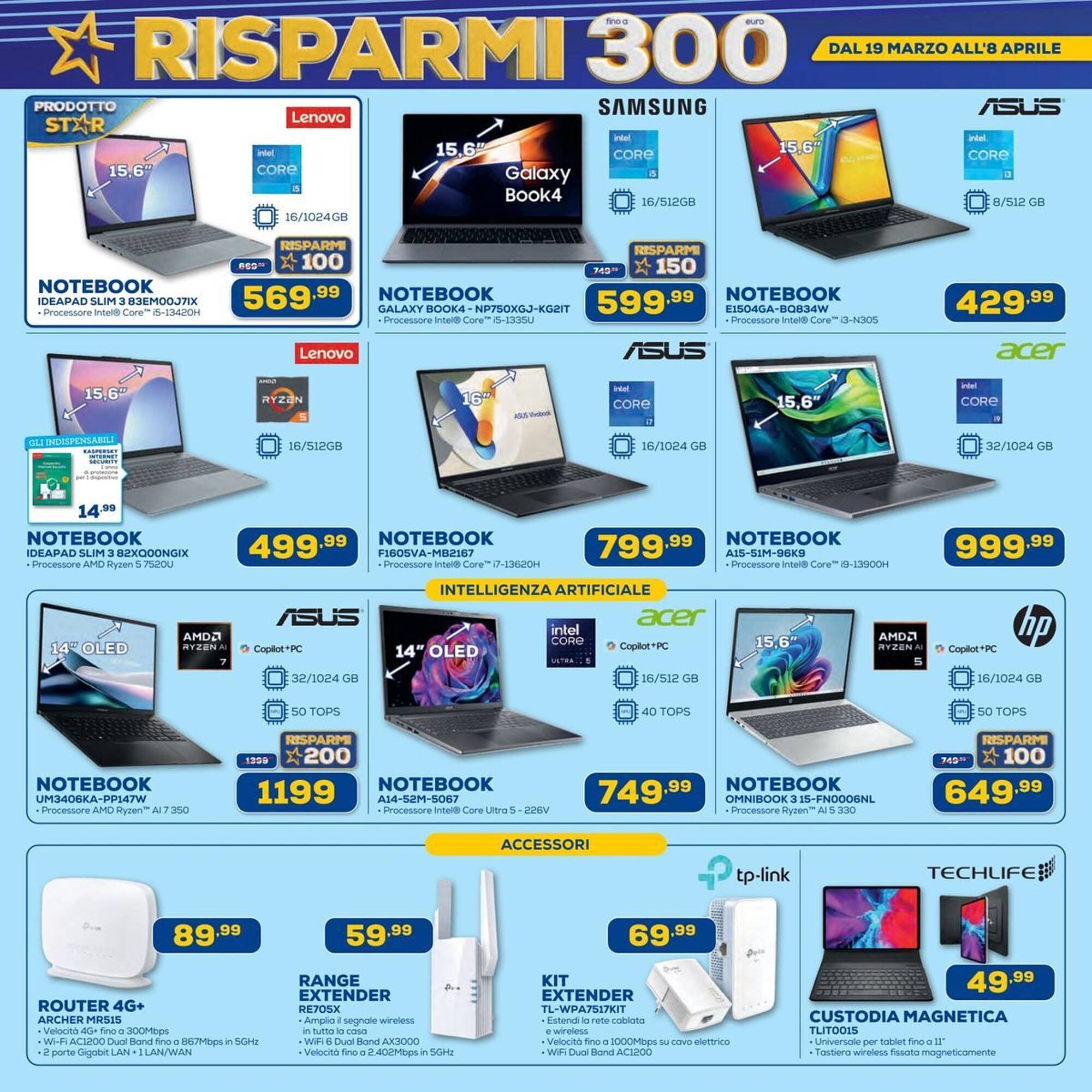 Volantino Euronics (2026-03-19 - 2026-04-08)