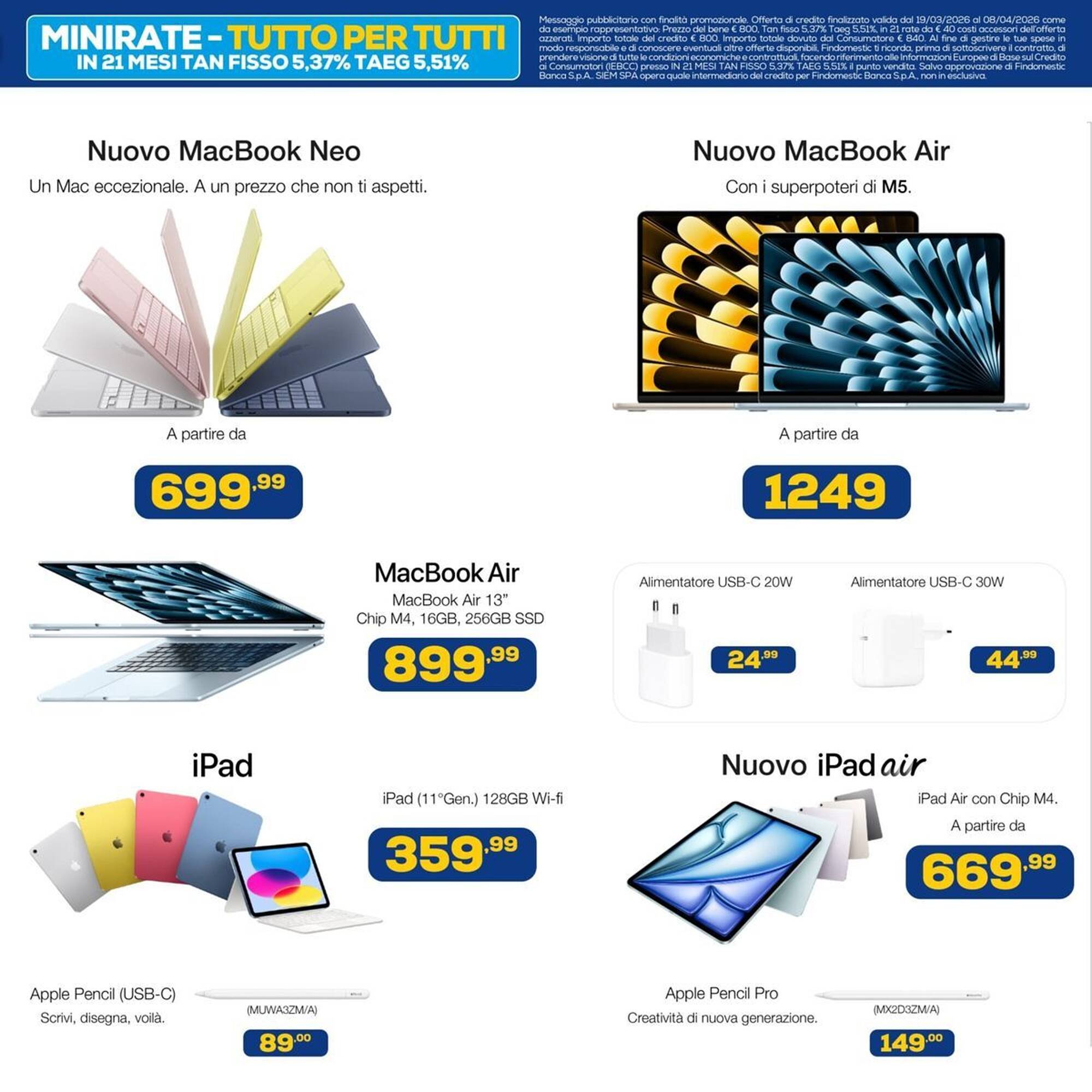 Volantino Euronics (2026-03-19 - 2026-04-08)