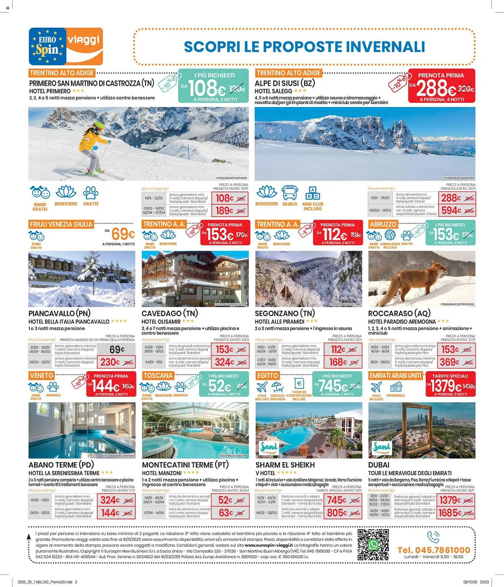 Volantino Eurospin (2025-11-06 - 2025-11-16)