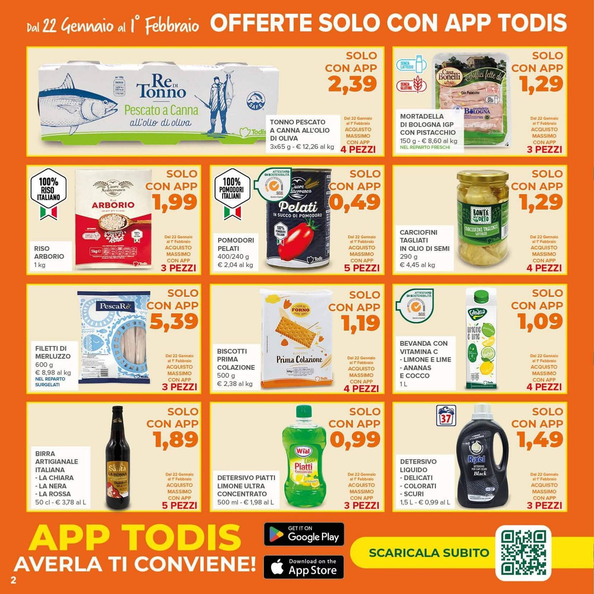 Volantino Todis (2026-01-22 - 2026-02-01)