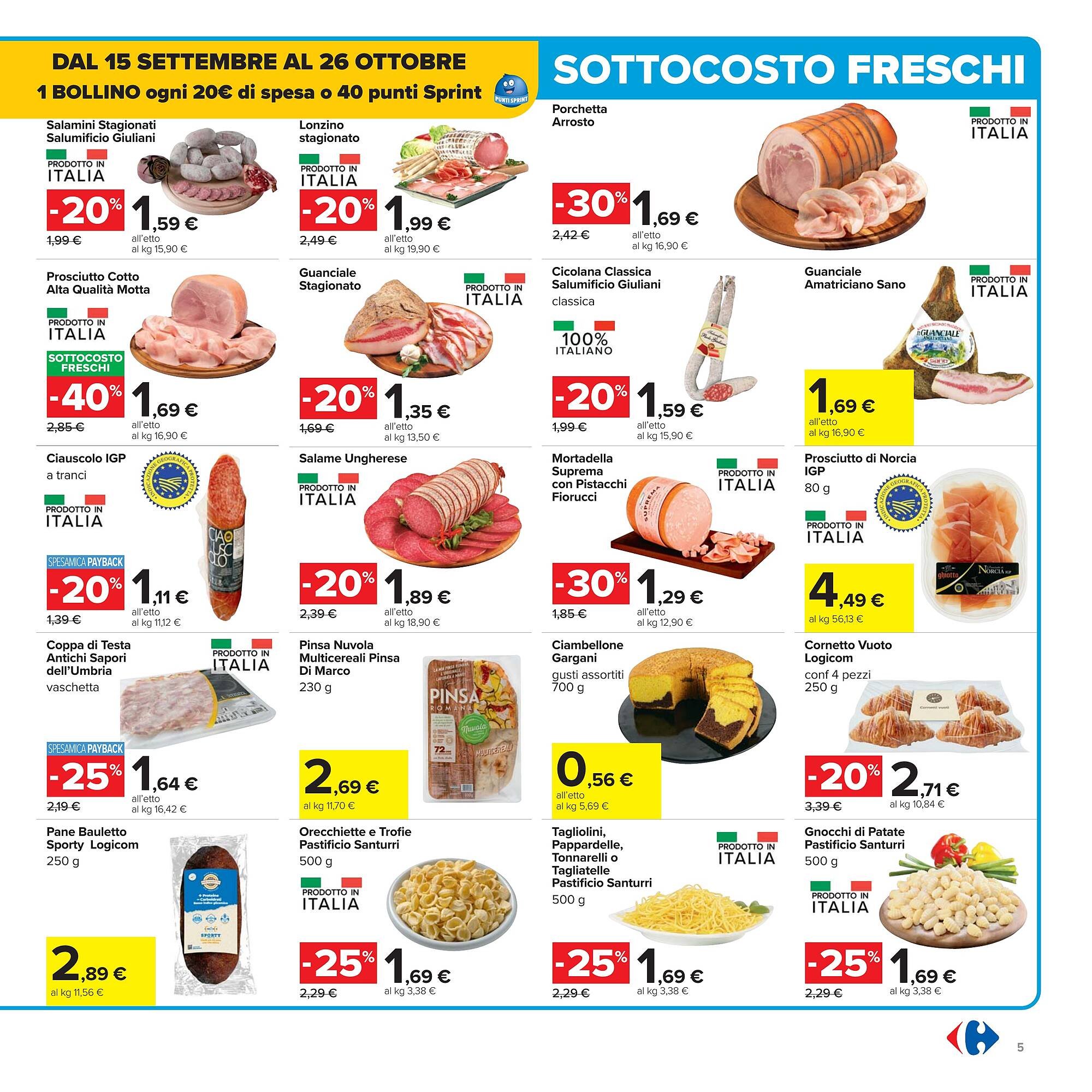 Volantino Carrefour (2025-09-15 - 2025-09-25)