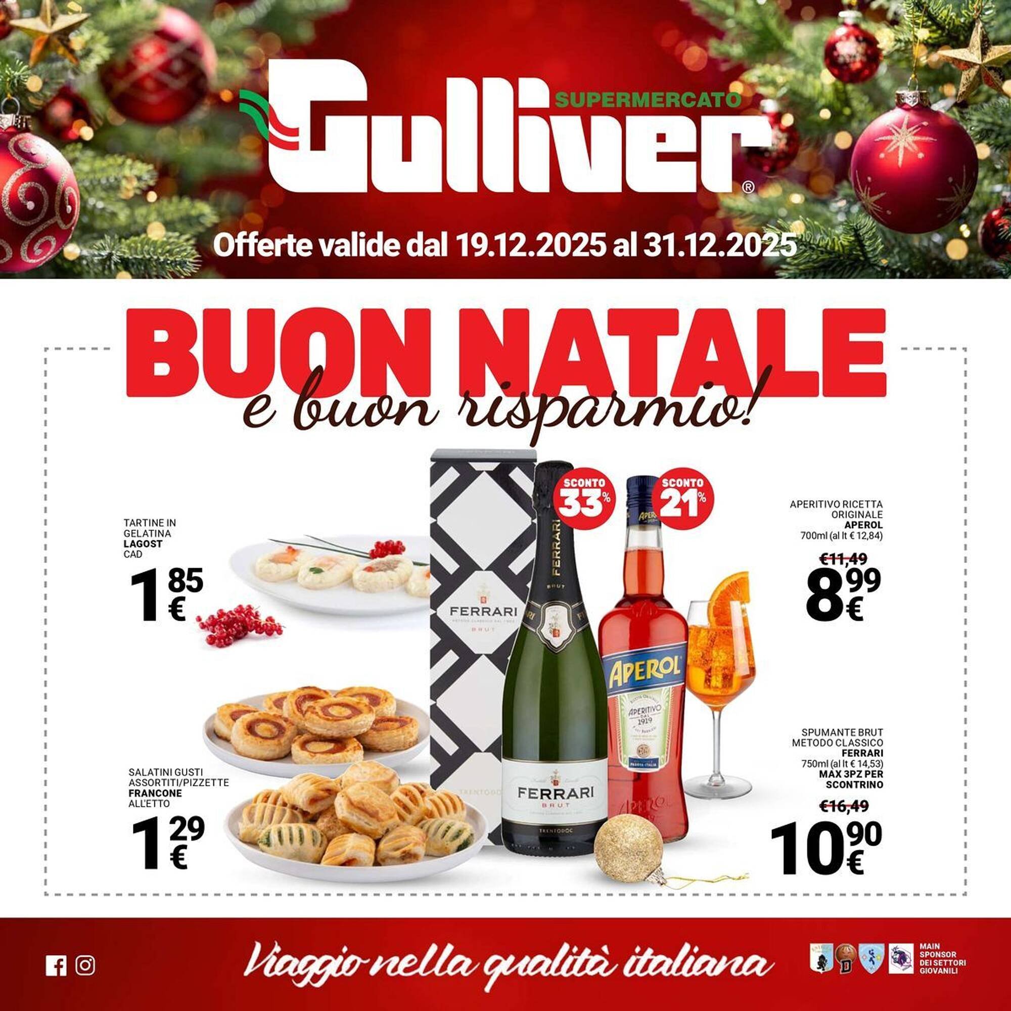 Volantino Supermercati Gulliver (2025-12-19 - 2025-12-31)