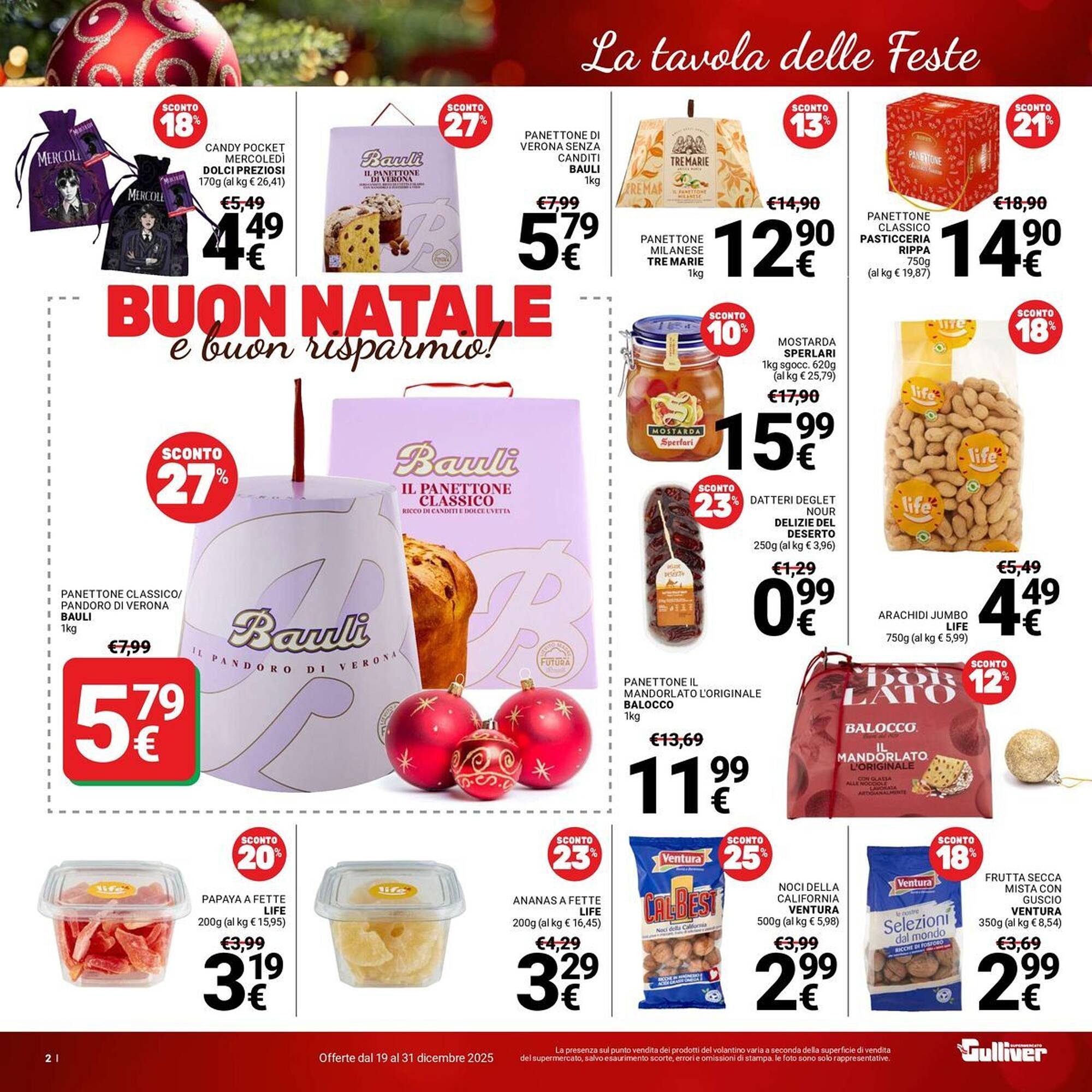 Volantino Supermercati Gulliver (2025-12-19 - 2025-12-31)