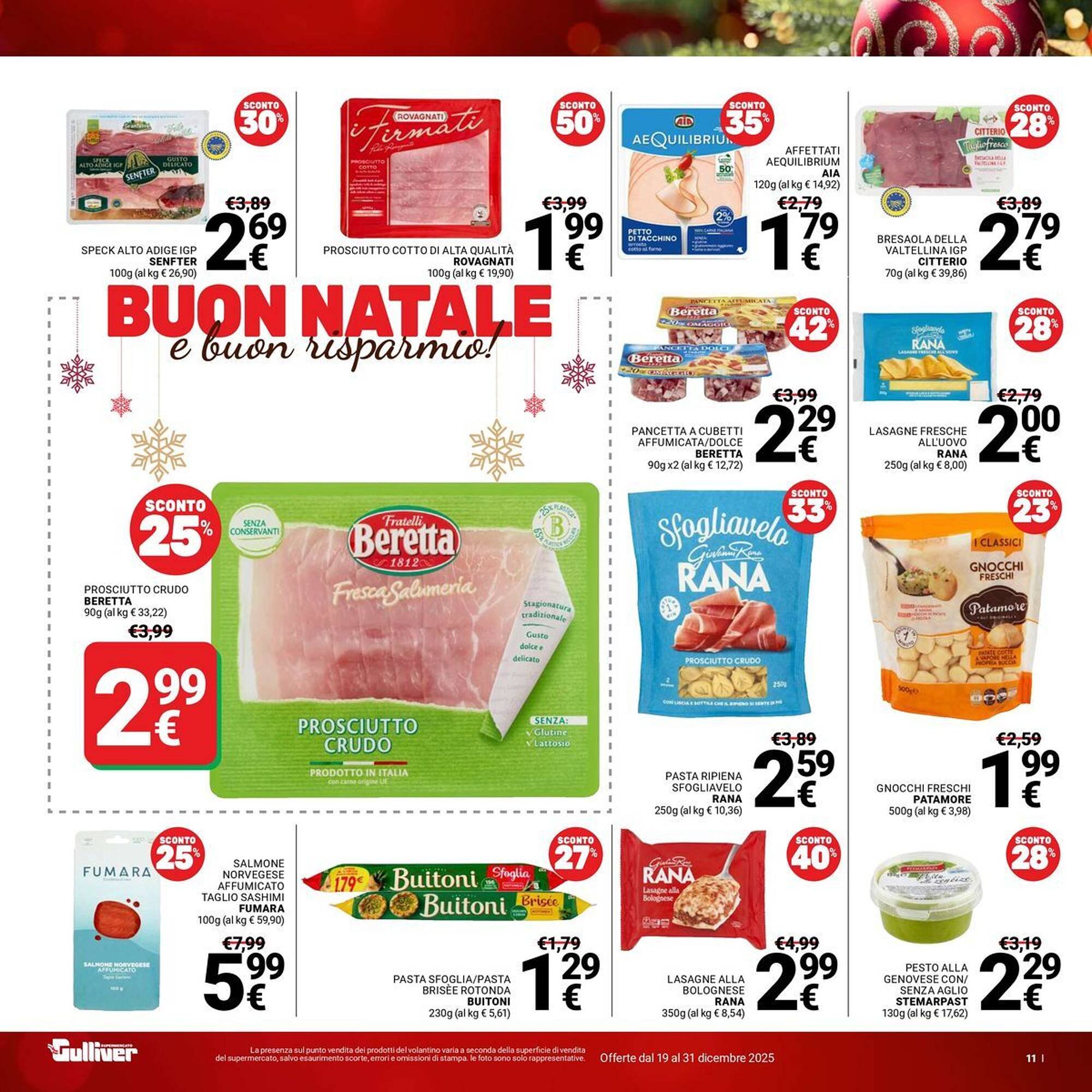 Volantino Supermercati Gulliver (2025-12-19 - 2025-12-31)