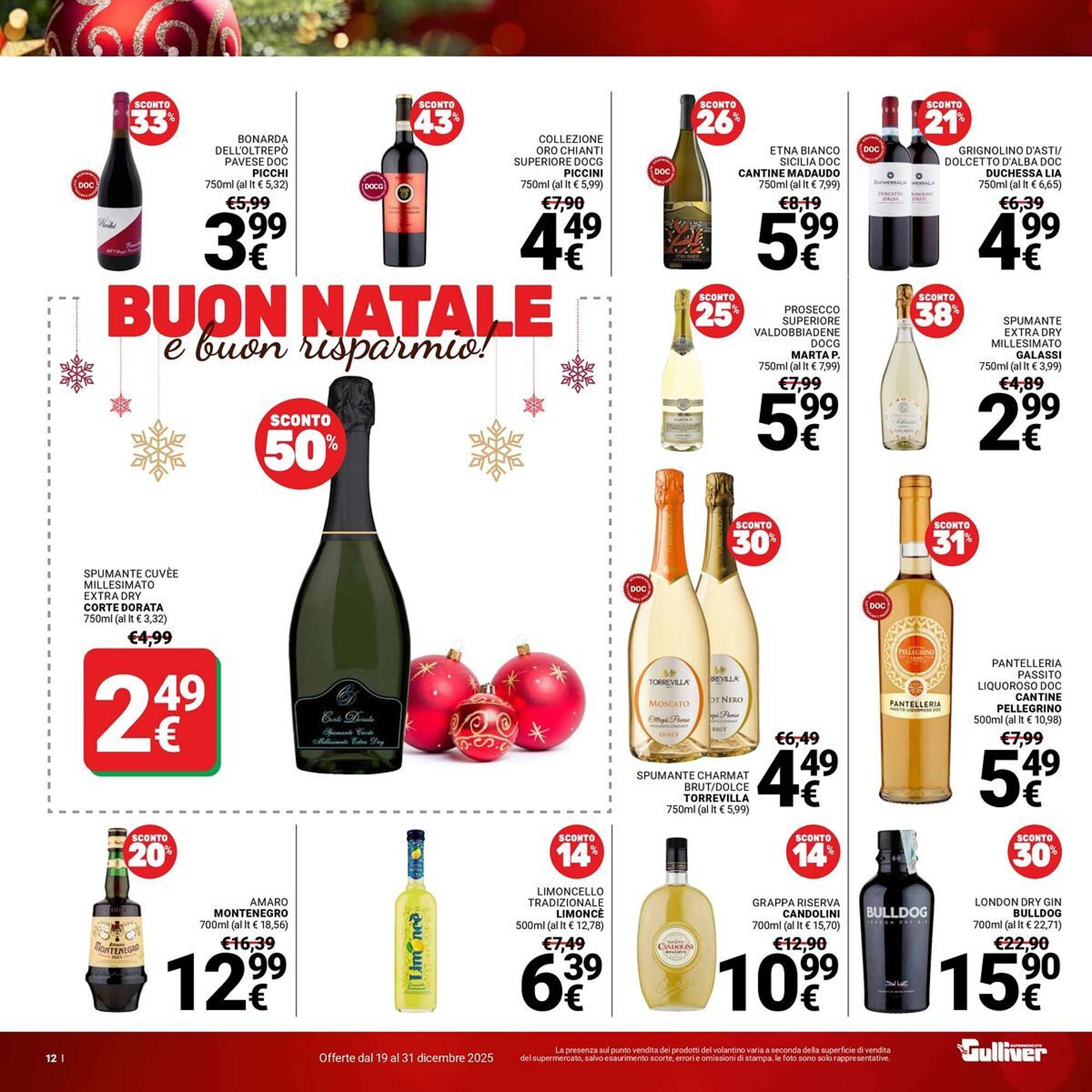 Volantino Supermercati Gulliver (2025-12-19 - 2025-12-31)