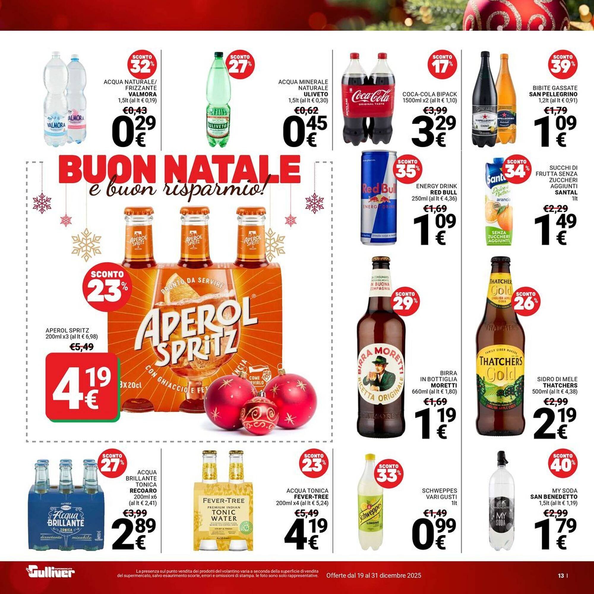 Volantino Supermercati Gulliver (2025-12-19 - 2025-12-31)