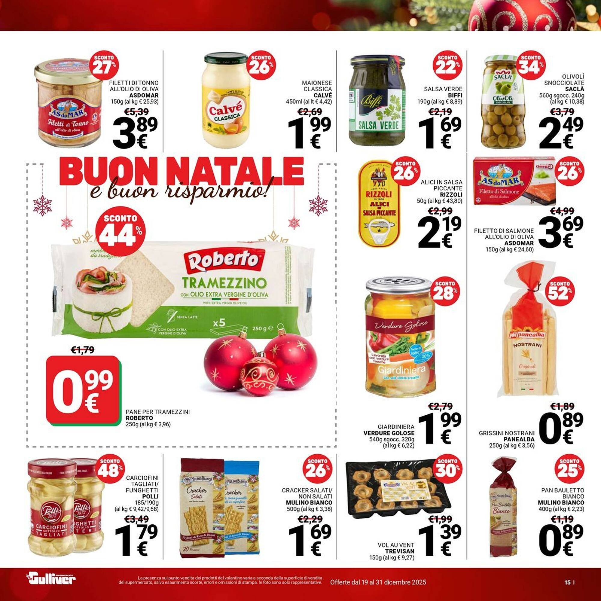 Volantino Supermercati Gulliver (2025-12-19 - 2025-12-31)