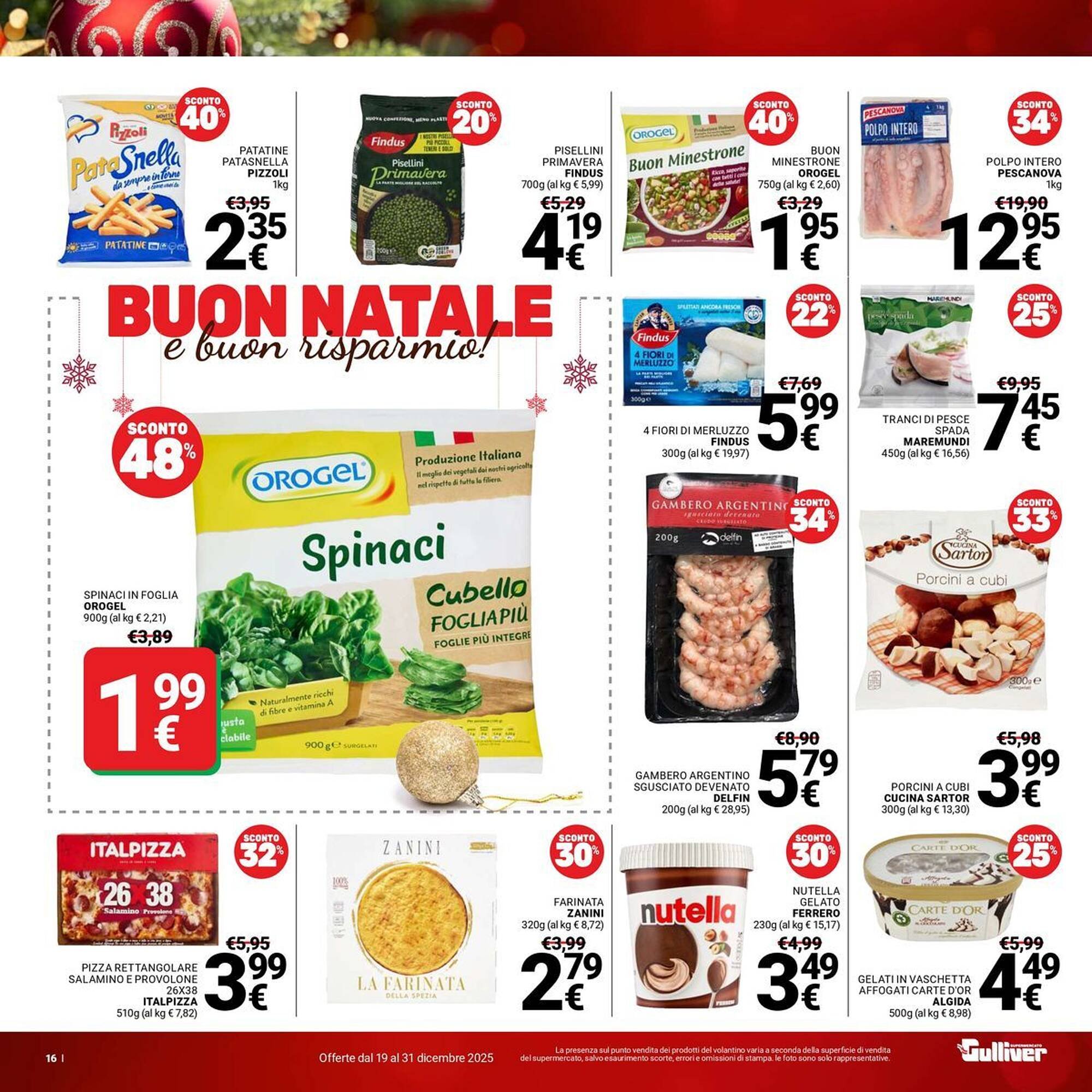 Volantino Supermercati Gulliver (2025-12-19 - 2025-12-31)