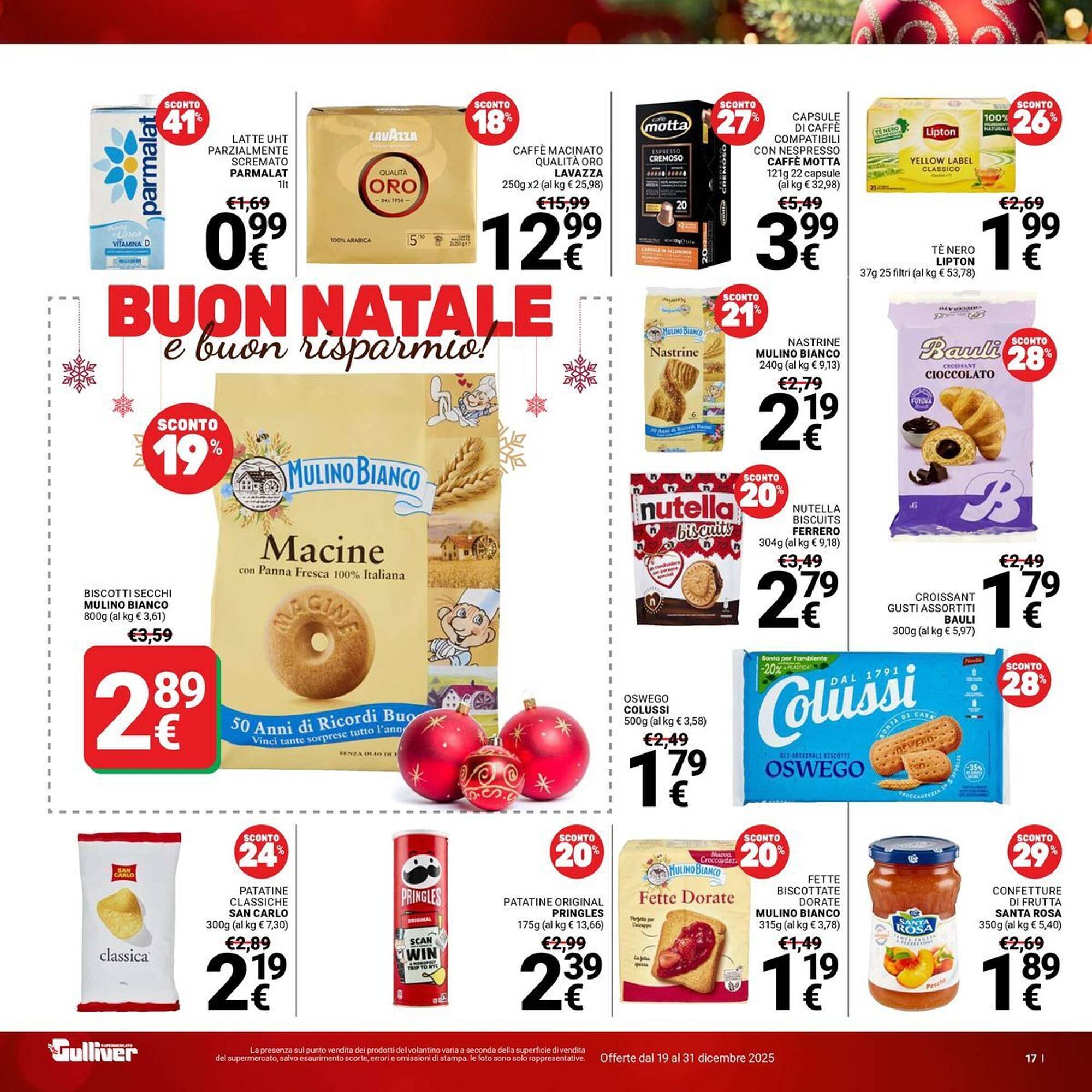 Volantino Supermercati Gulliver (2025-12-19 - 2025-12-31)