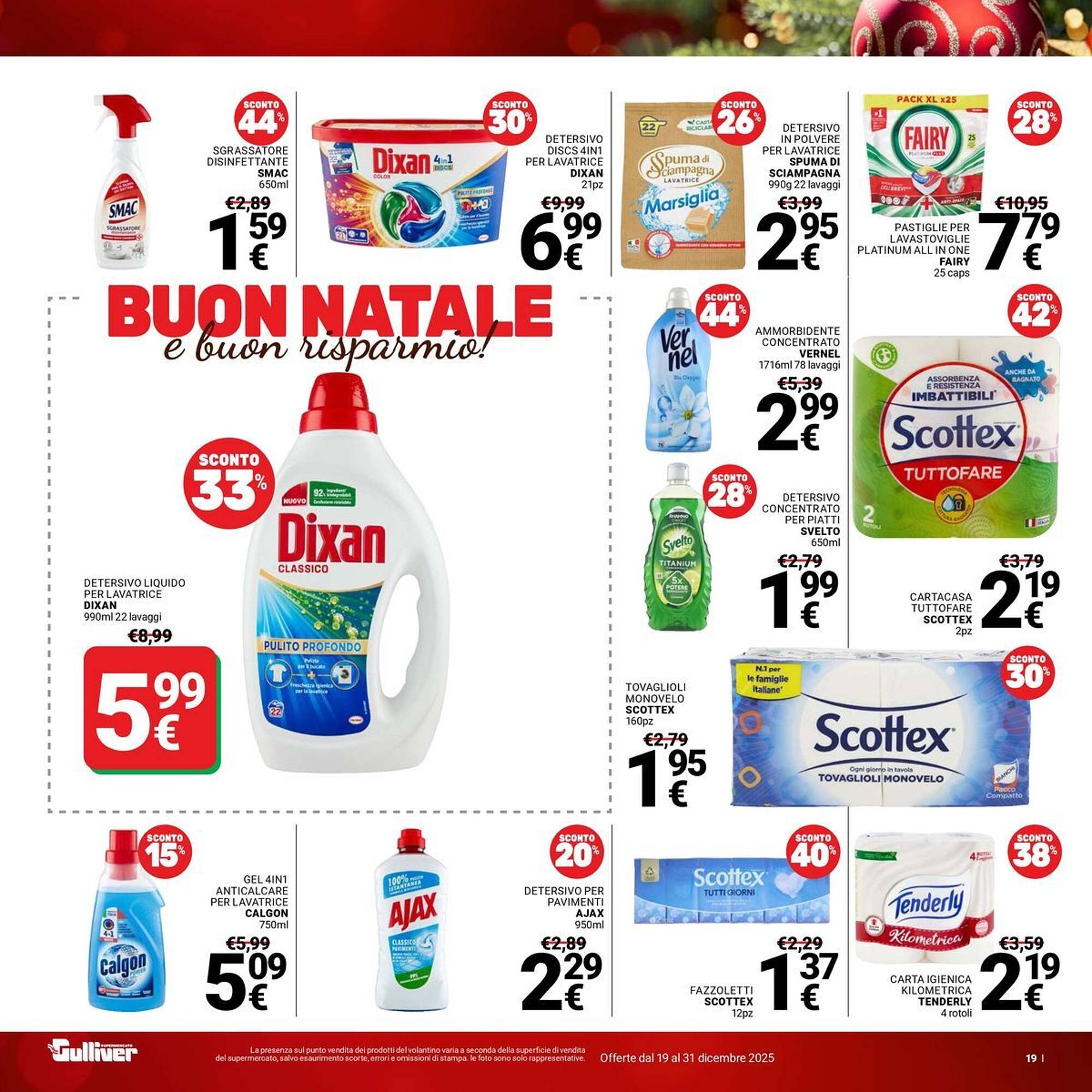 Volantino Supermercati Gulliver (2025-12-19 - 2025-12-31)
