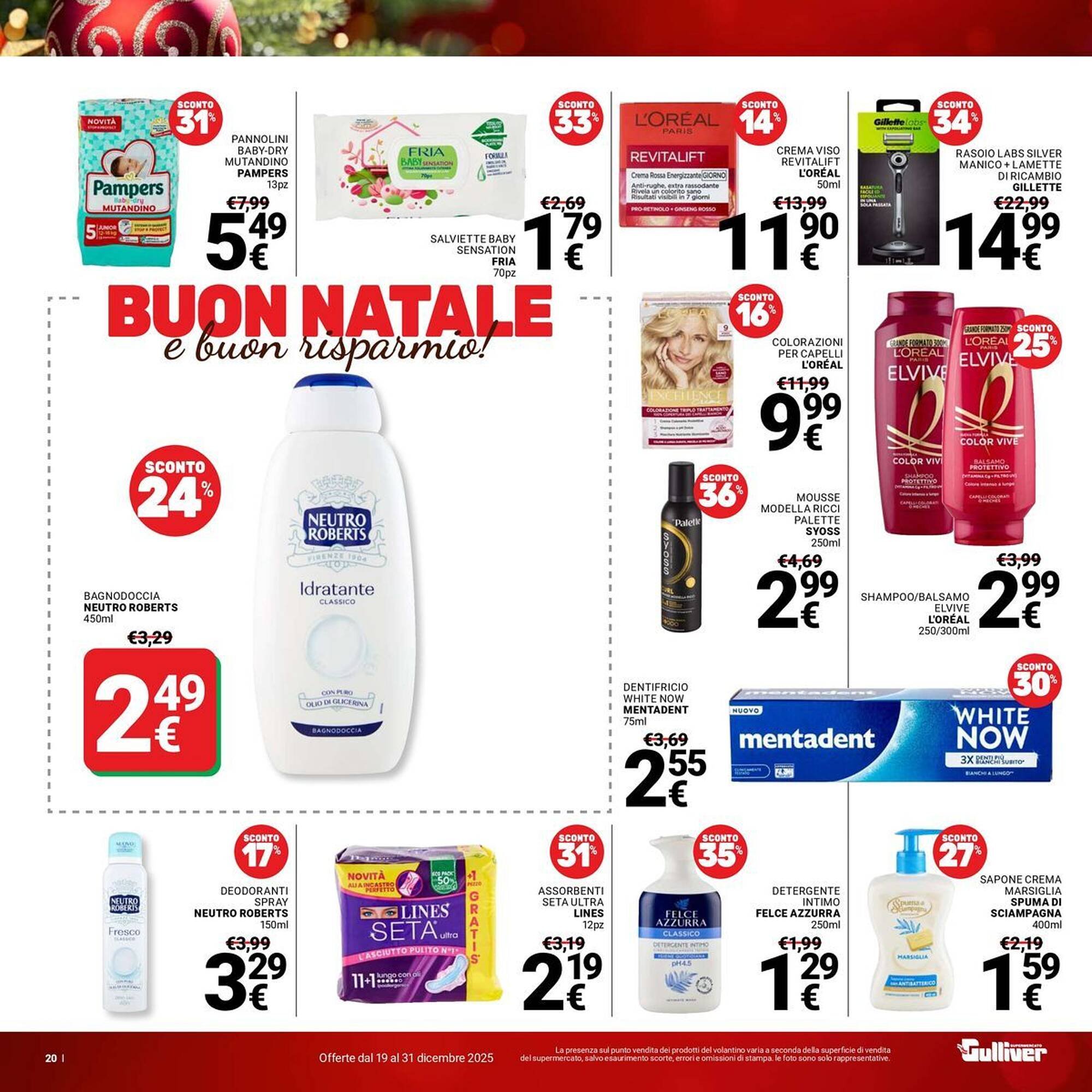 Volantino Supermercati Gulliver (2025-12-19 - 2025-12-31)