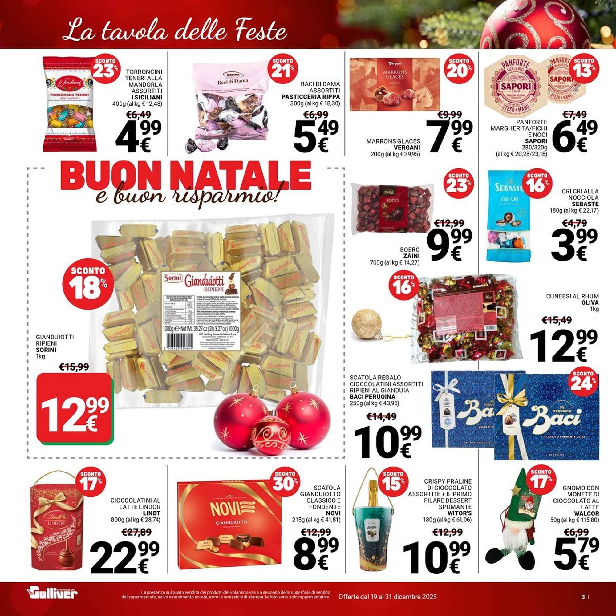 Volantino Supermercati Gulliver (2025-12-19 - 2025-12-31)