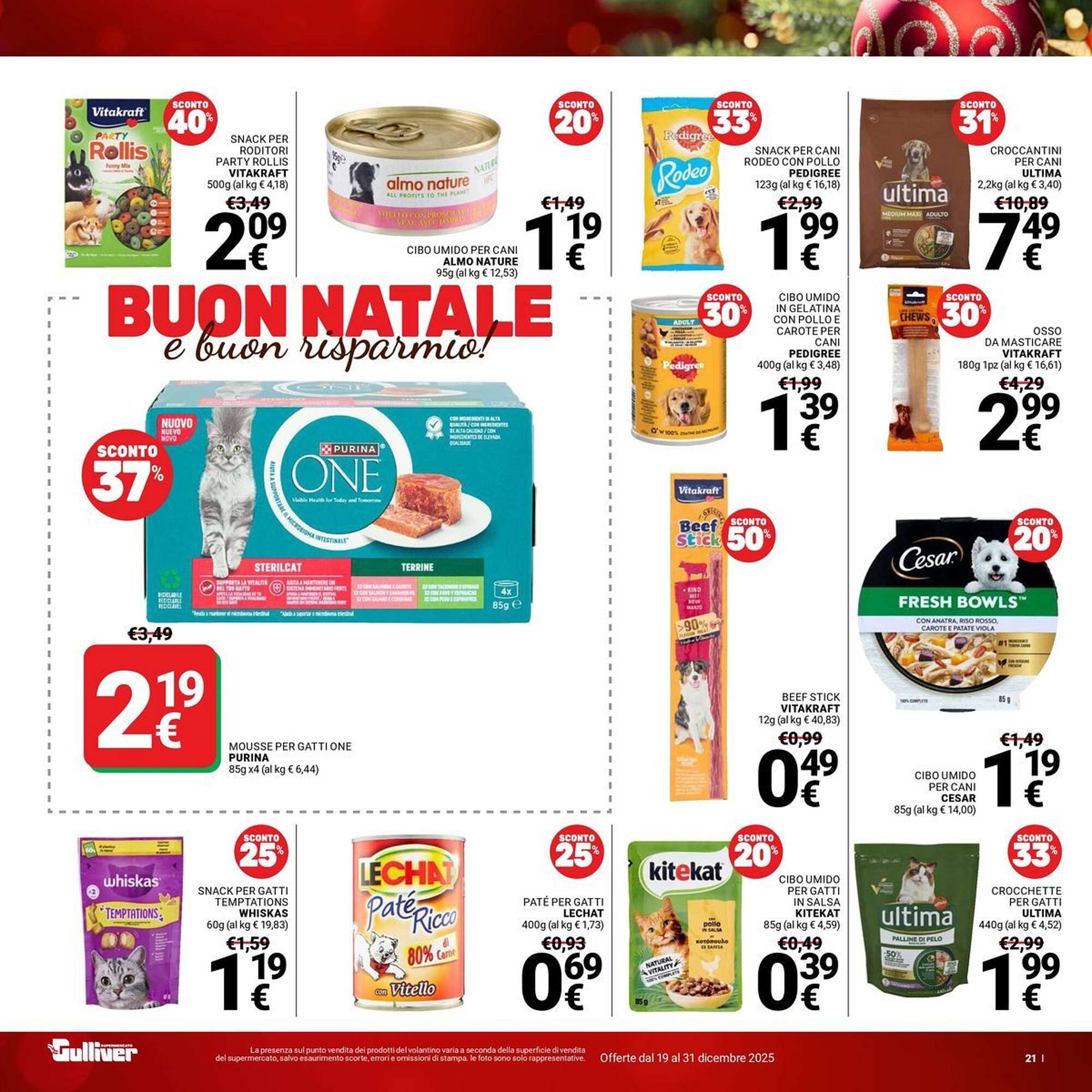 Volantino Supermercati Gulliver (2025-12-19 - 2025-12-31)
