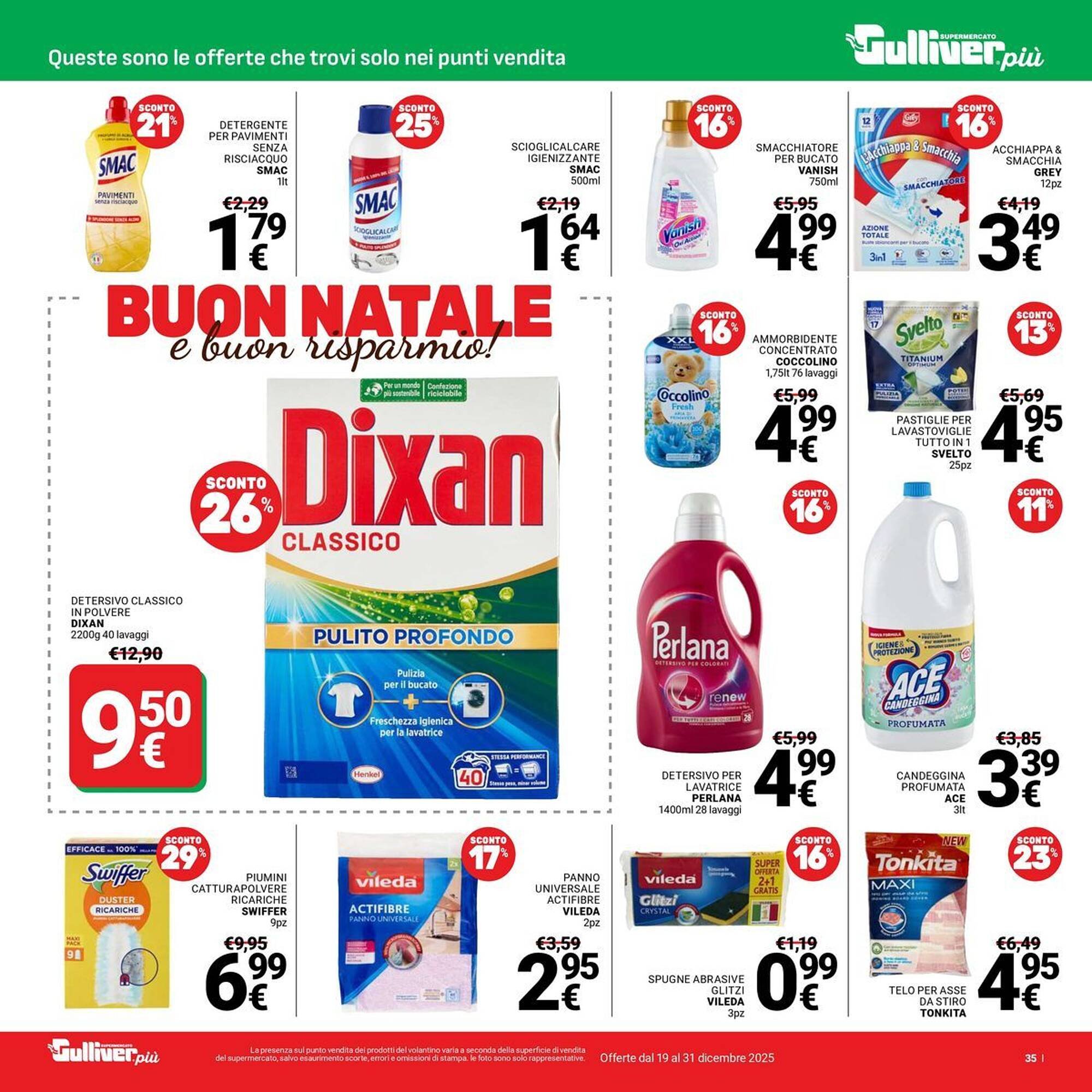 Volantino Supermercati Gulliver (2025-12-19 - 2025-12-31)