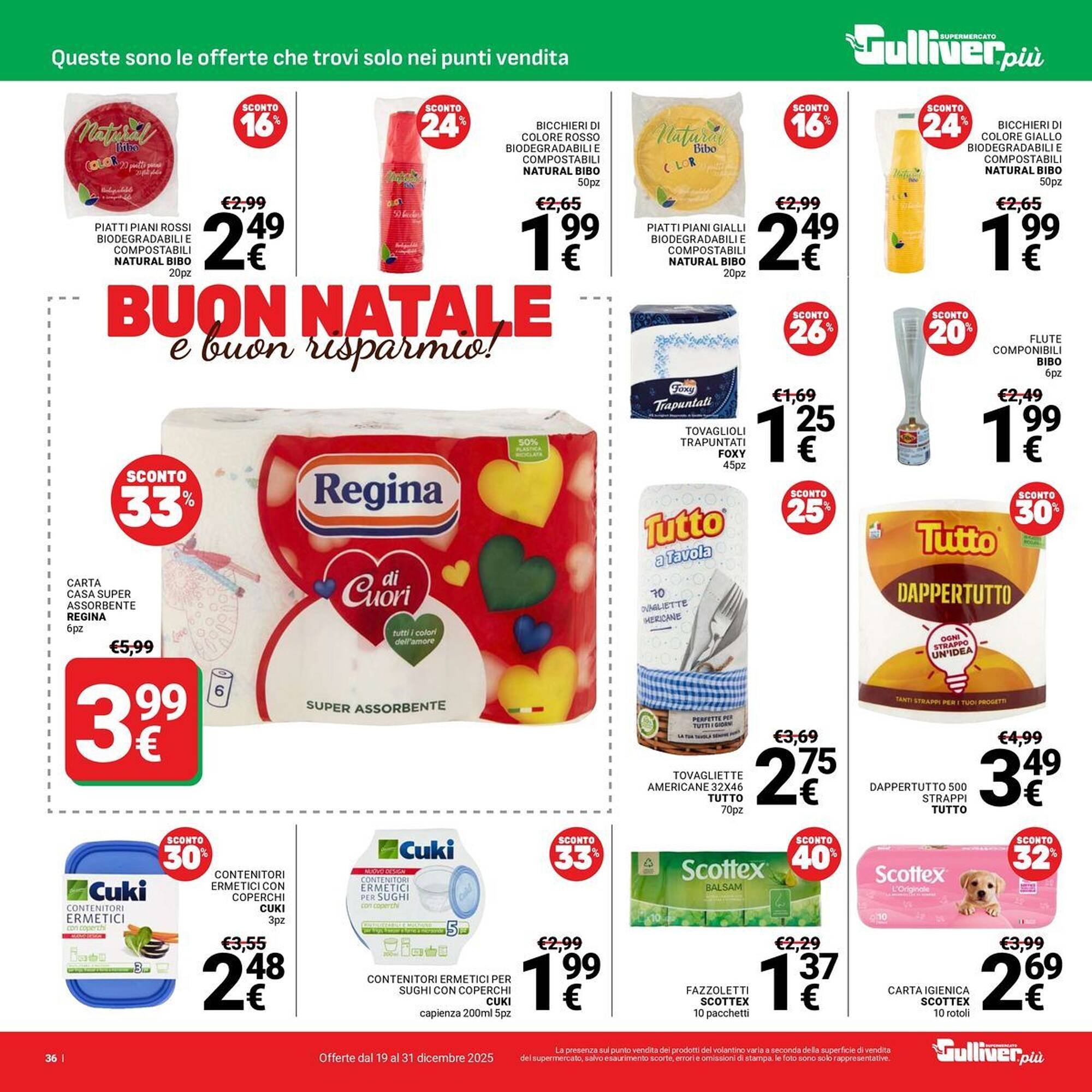 Volantino Supermercati Gulliver (2025-12-19 - 2025-12-31)