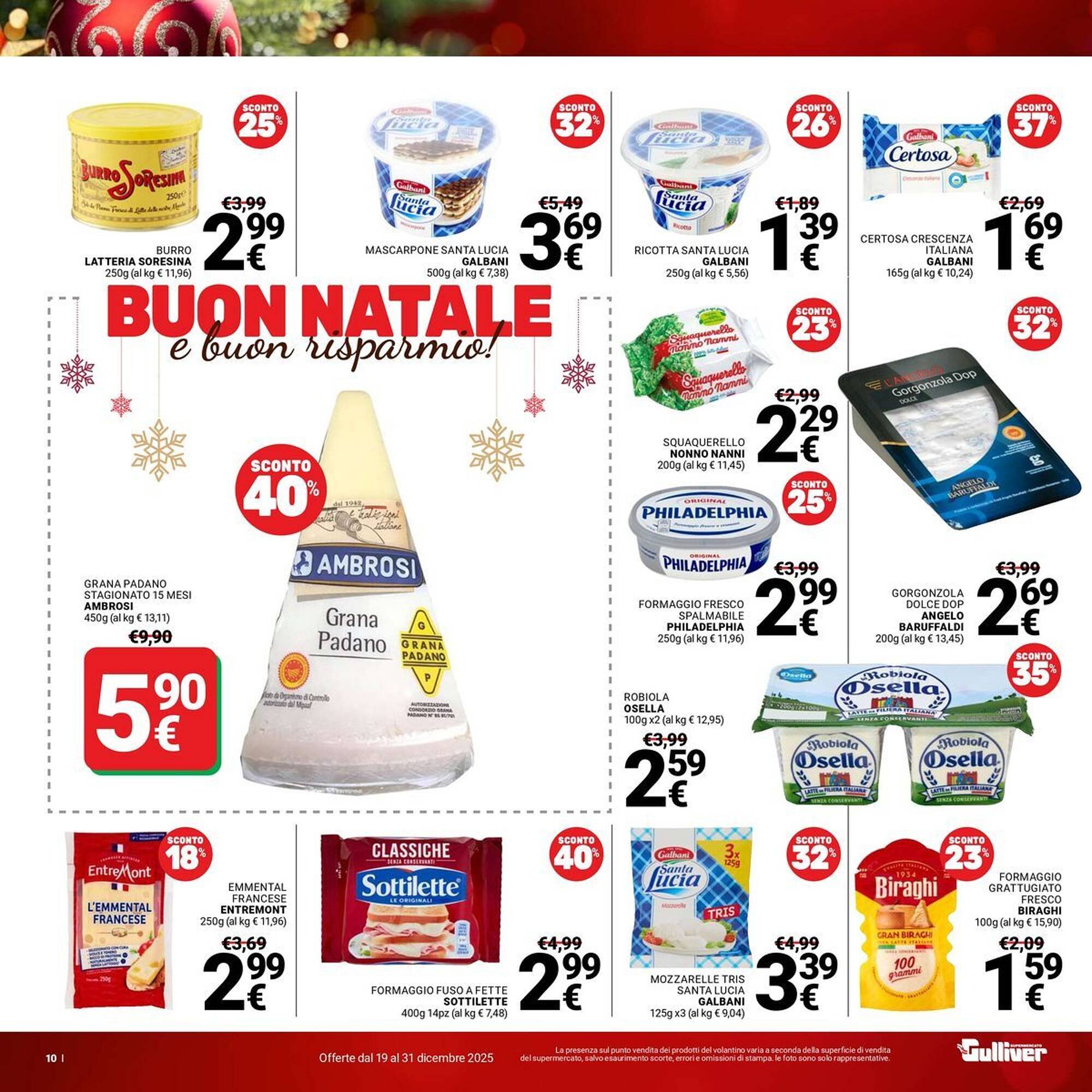 Volantino Supermercati Gulliver (2025-12-19 - 2025-12-31)