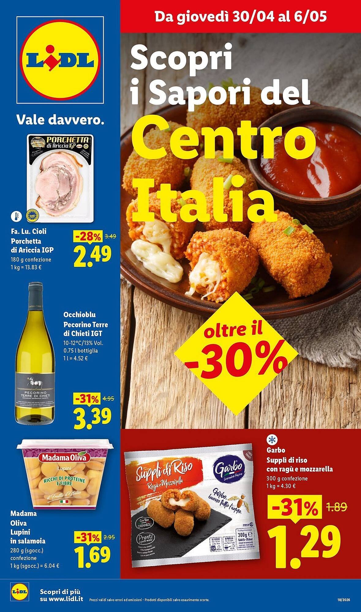 Volantino Lidl (2026-04-30 - 2026-05-06)