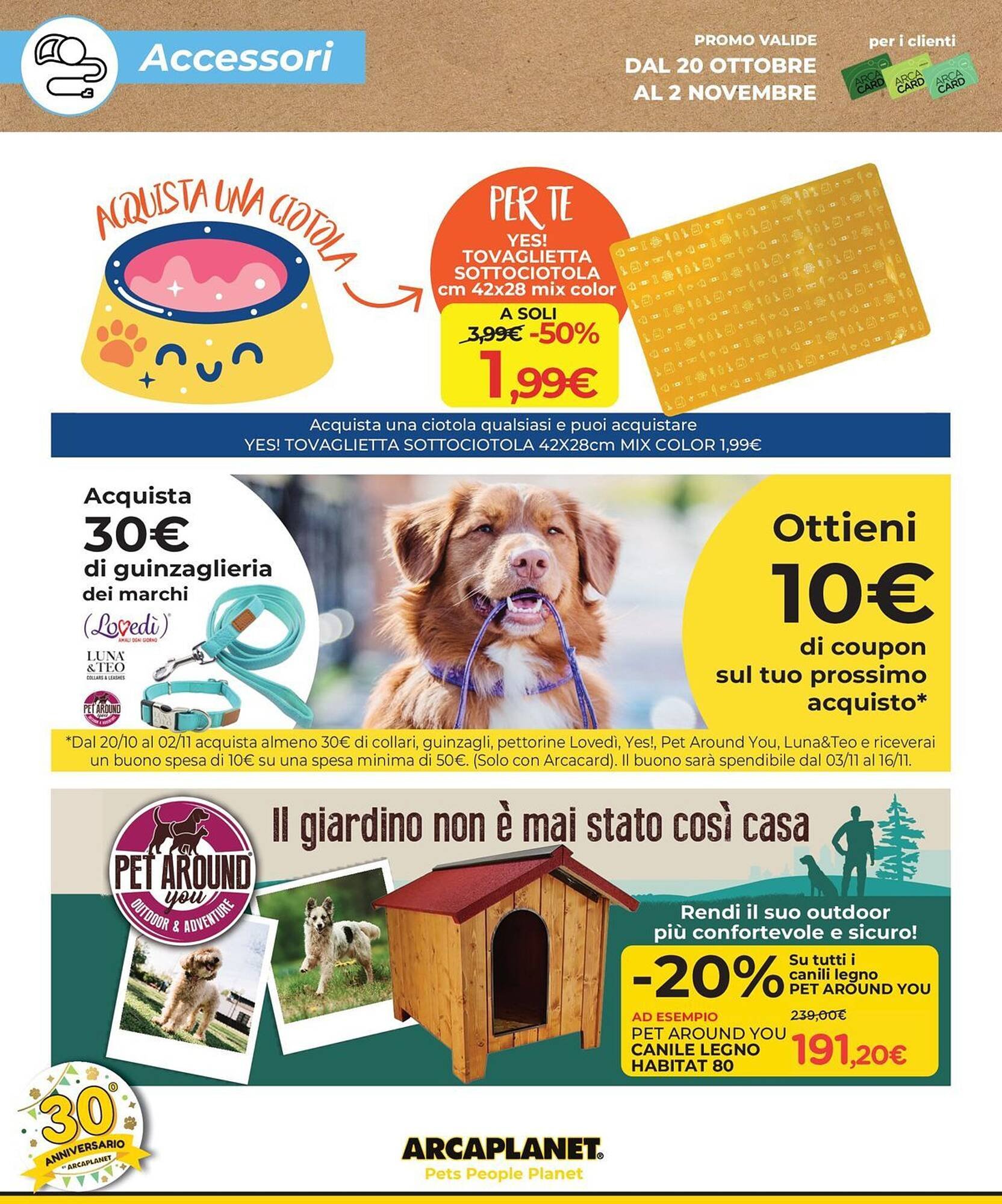 Volantino Arcaplanet (2025-10-20 - 2025-11-02)