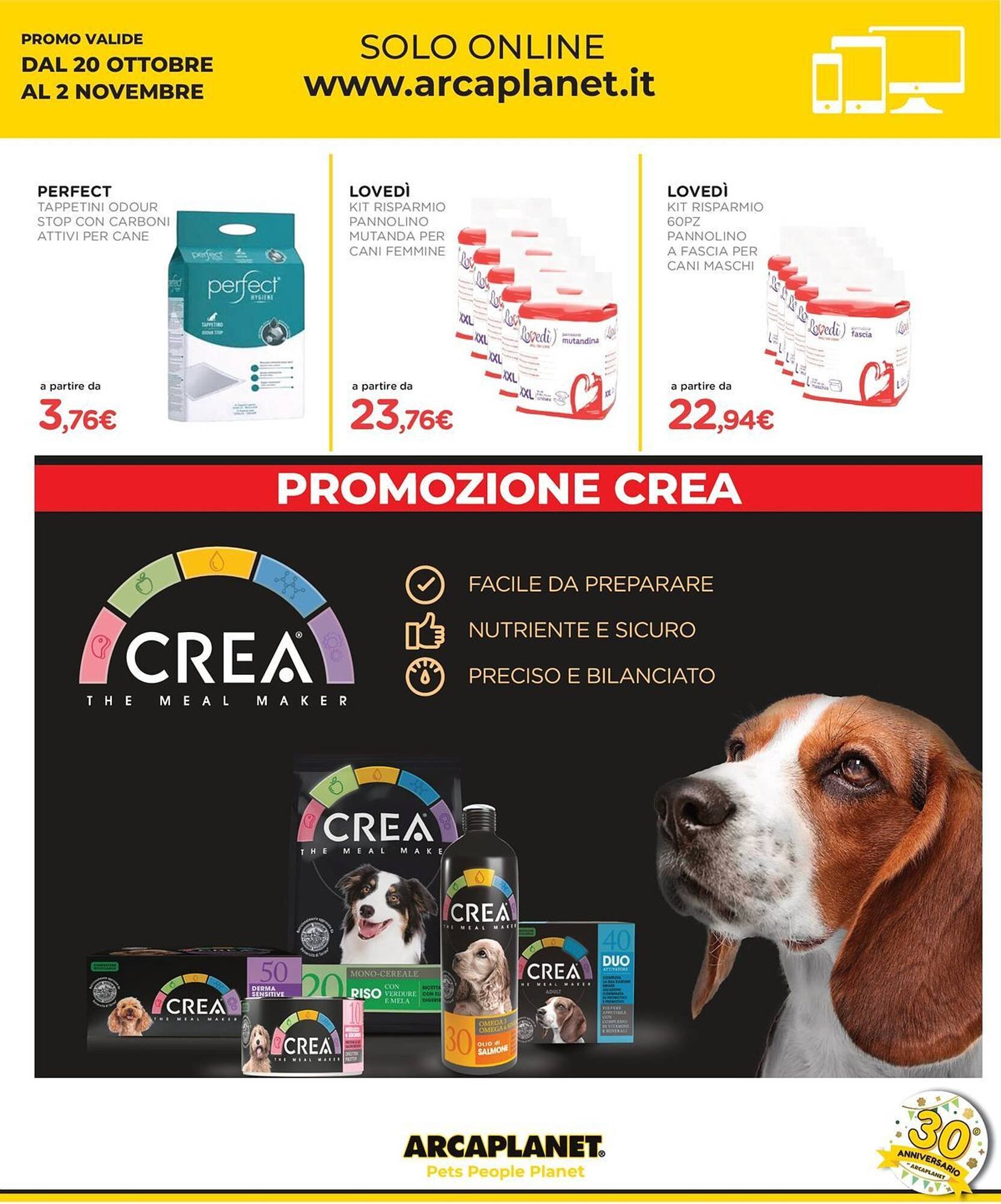 Volantino Arcaplanet (2025-10-20 - 2025-11-02)
