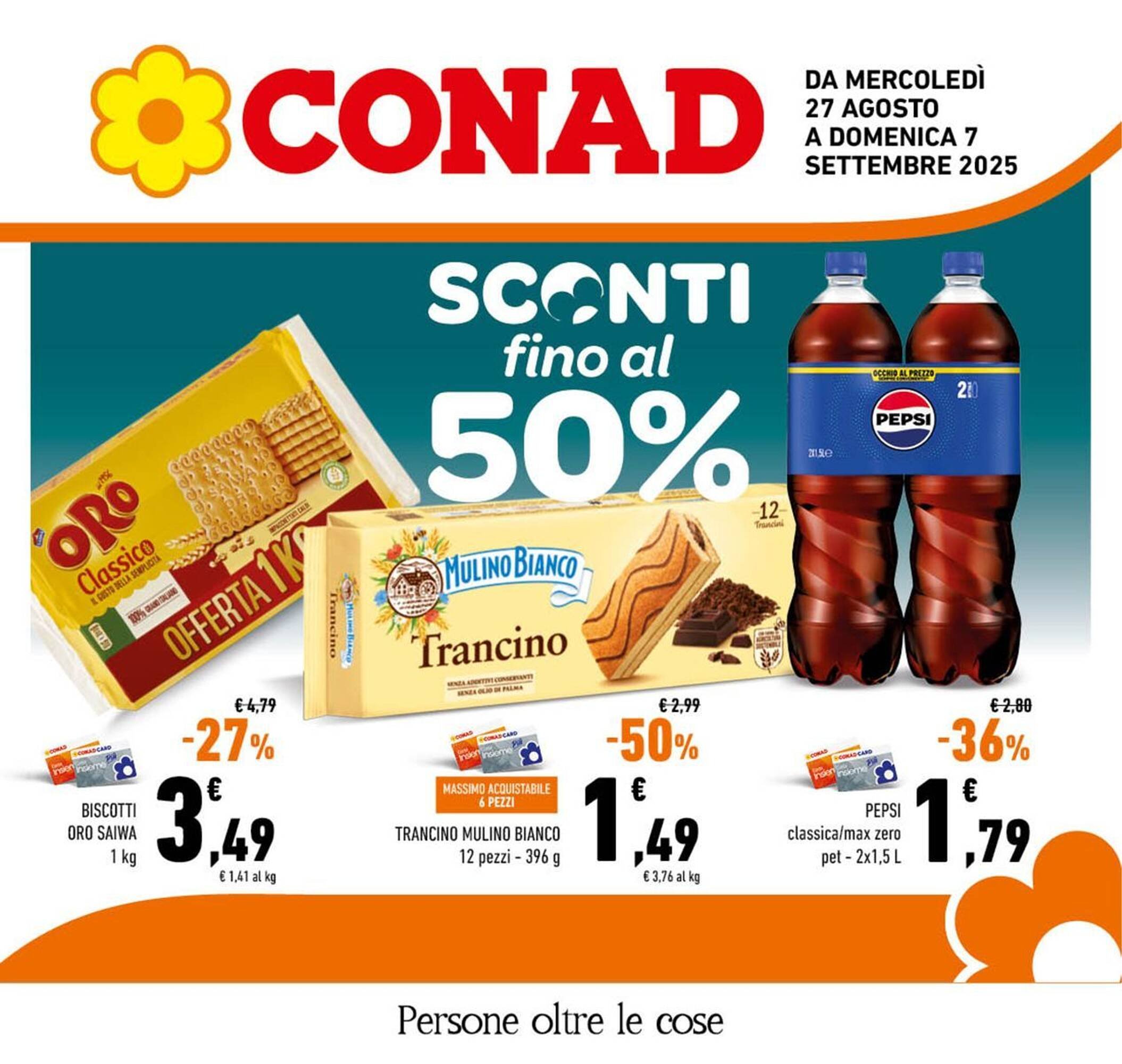 Volantino Conad (2025-08-27 - 2025-09-07)