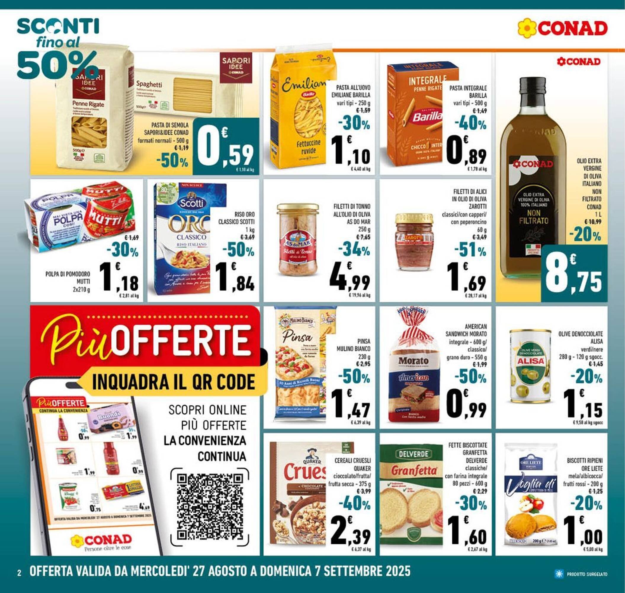 Volantino Conad (2025-08-27 - 2025-09-07)