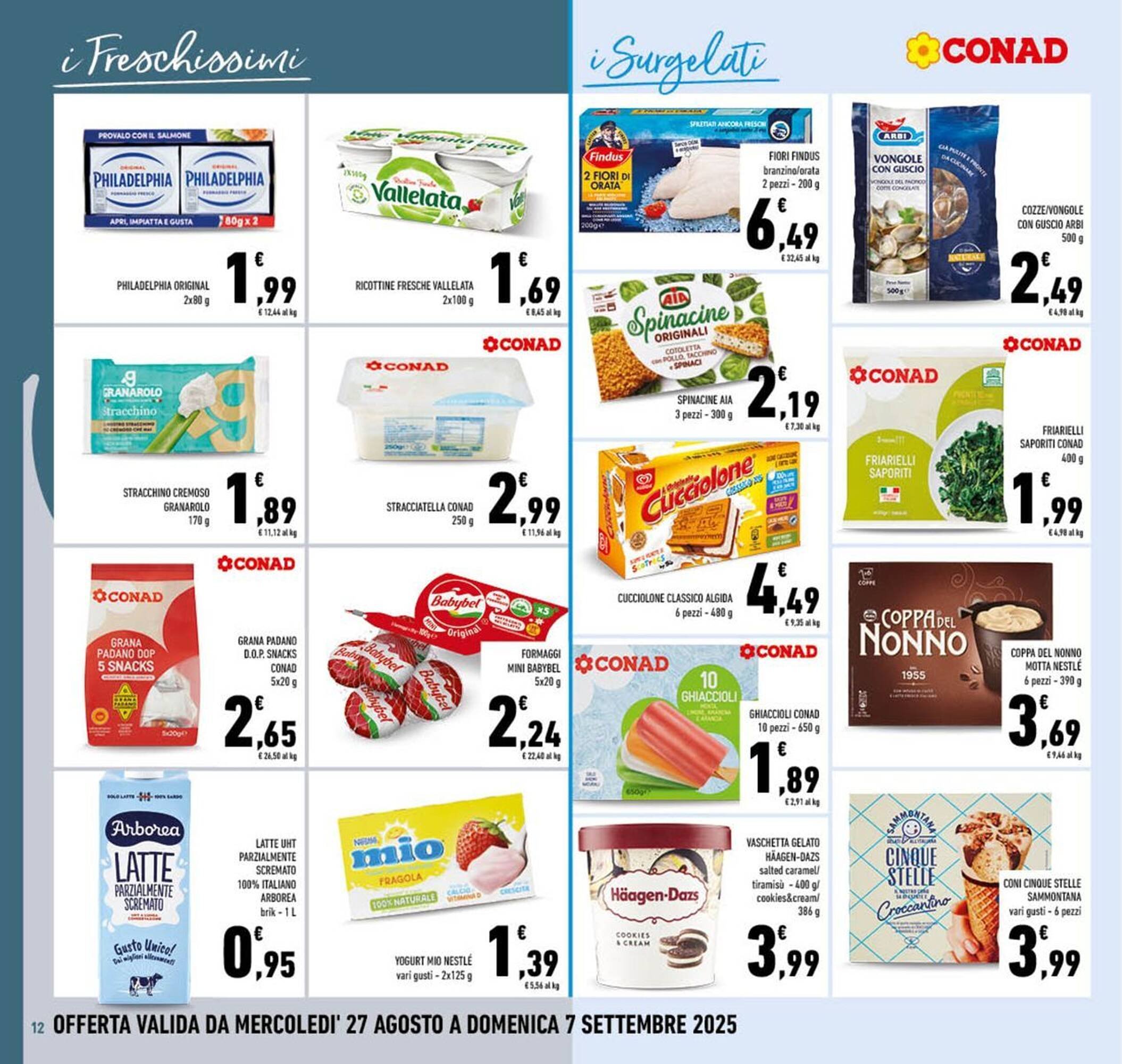 Volantino Conad (2025-08-27 - 2025-09-07)