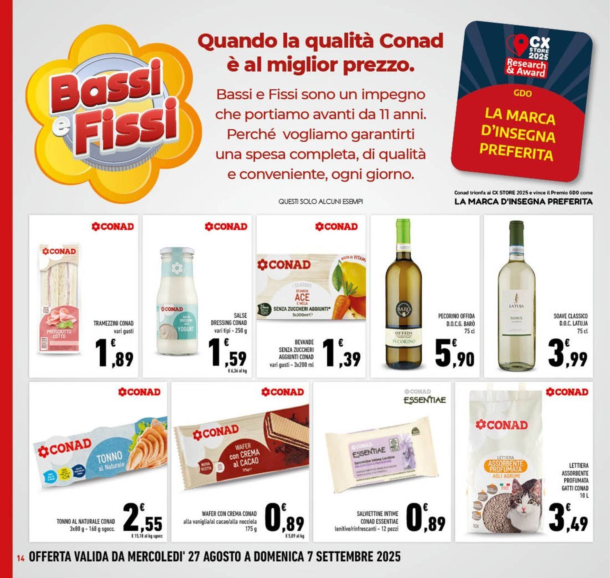 Volantino Conad (2025-08-27 - 2025-09-07)