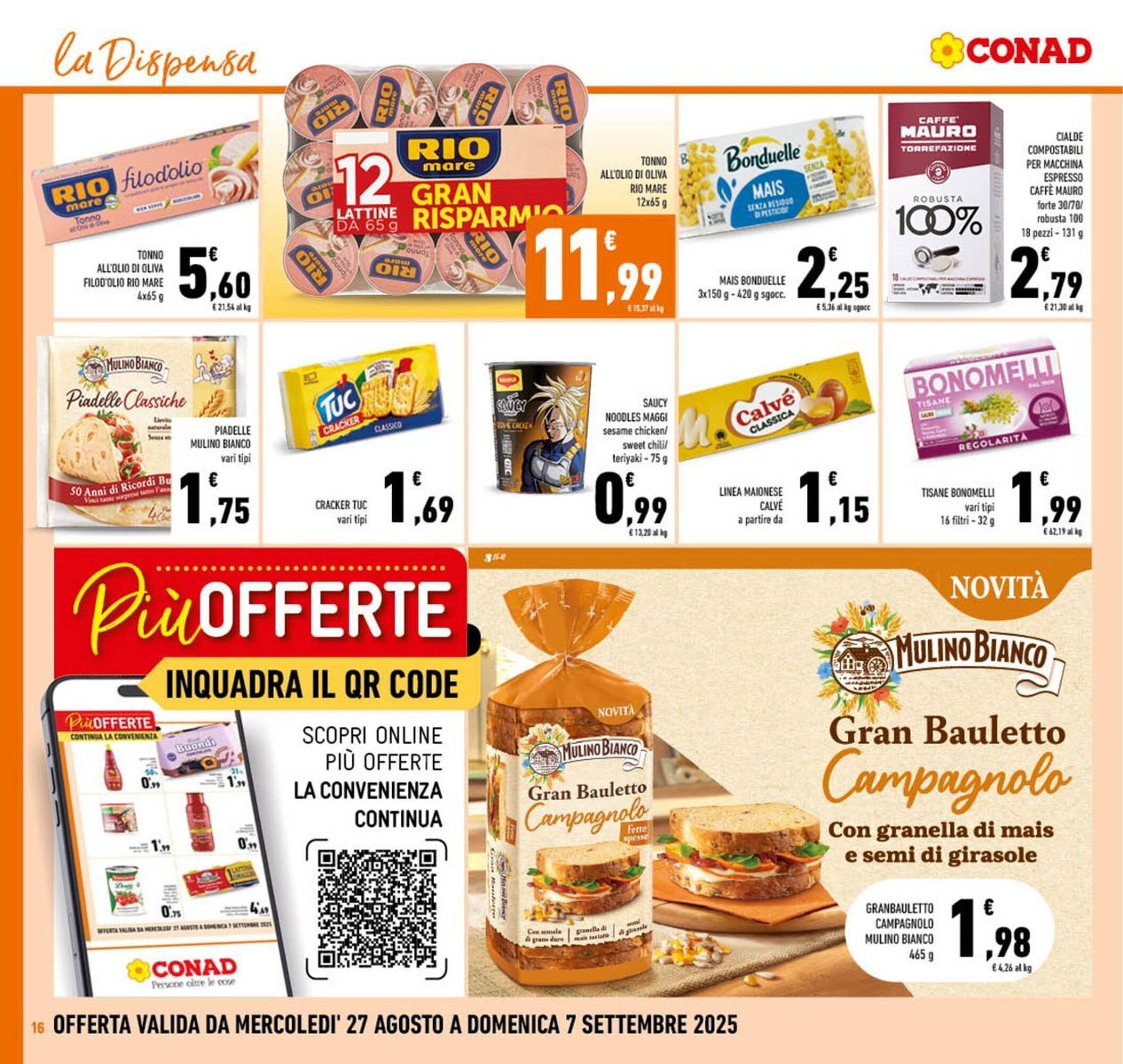 Volantino Conad (2025-08-27 - 2025-09-07)