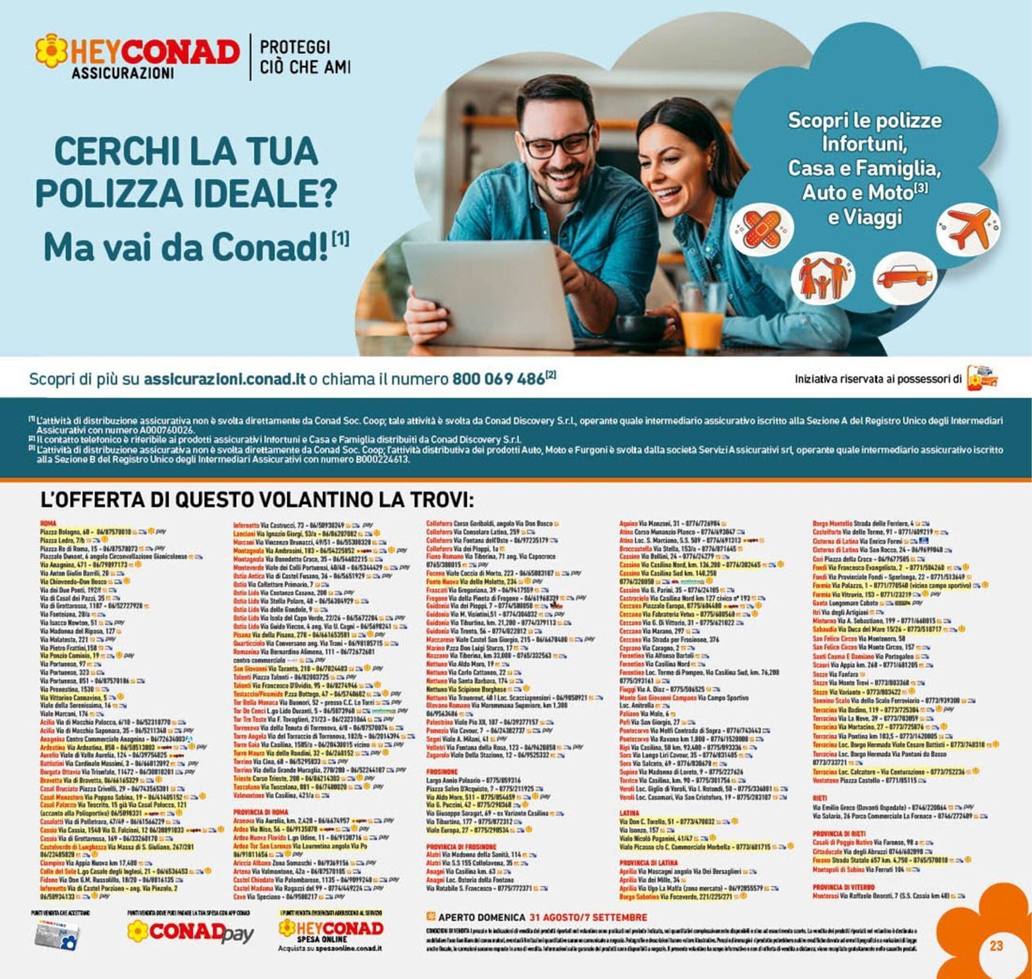 Volantino Conad (2025-08-27 - 2025-09-07)