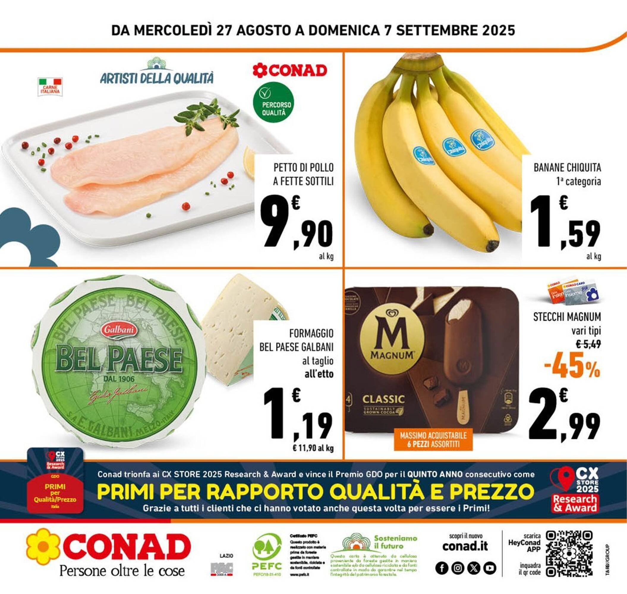 Volantino Conad (2025-08-27 - 2025-09-07)