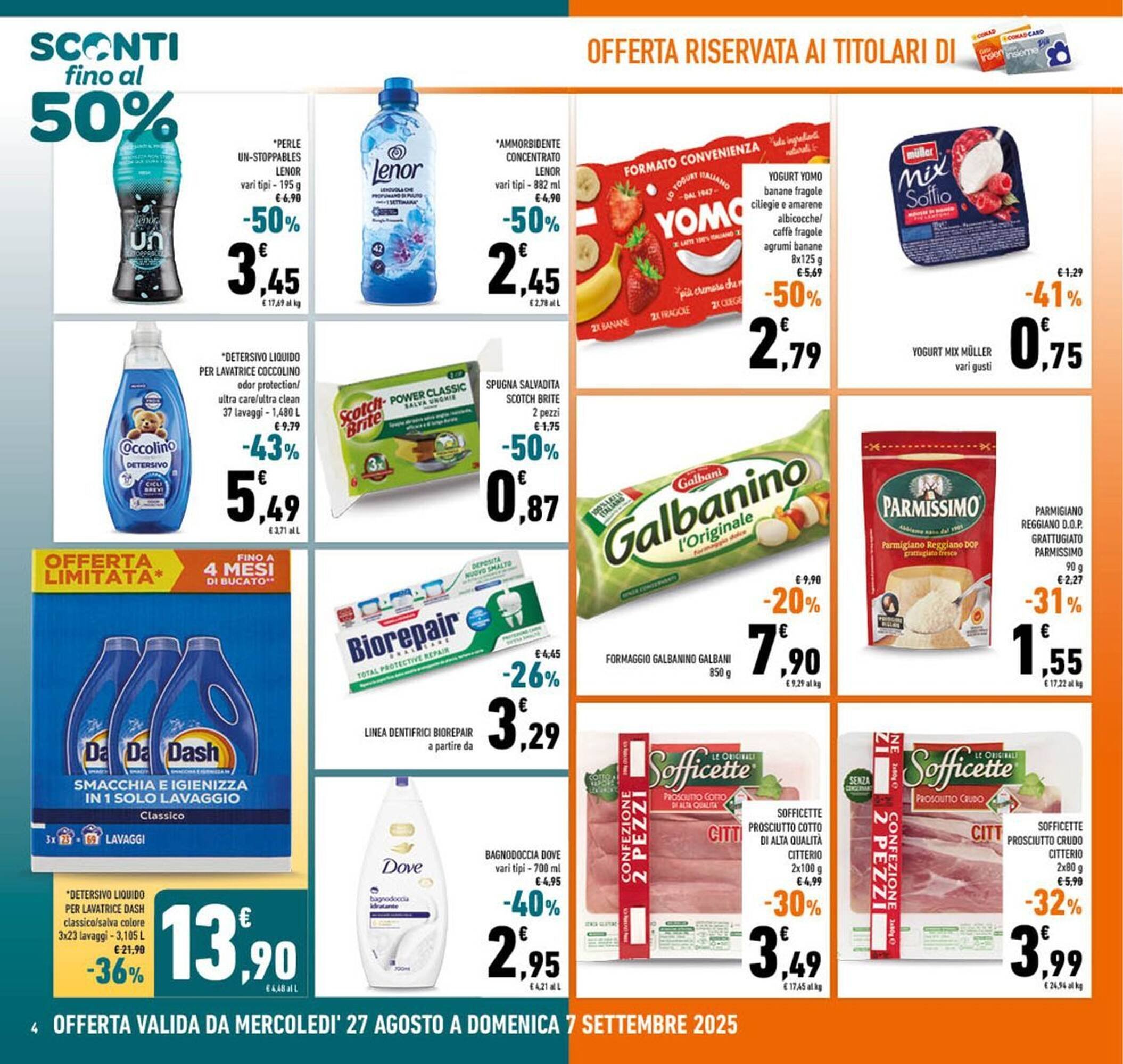 Volantino Conad (2025-08-27 - 2025-09-07)