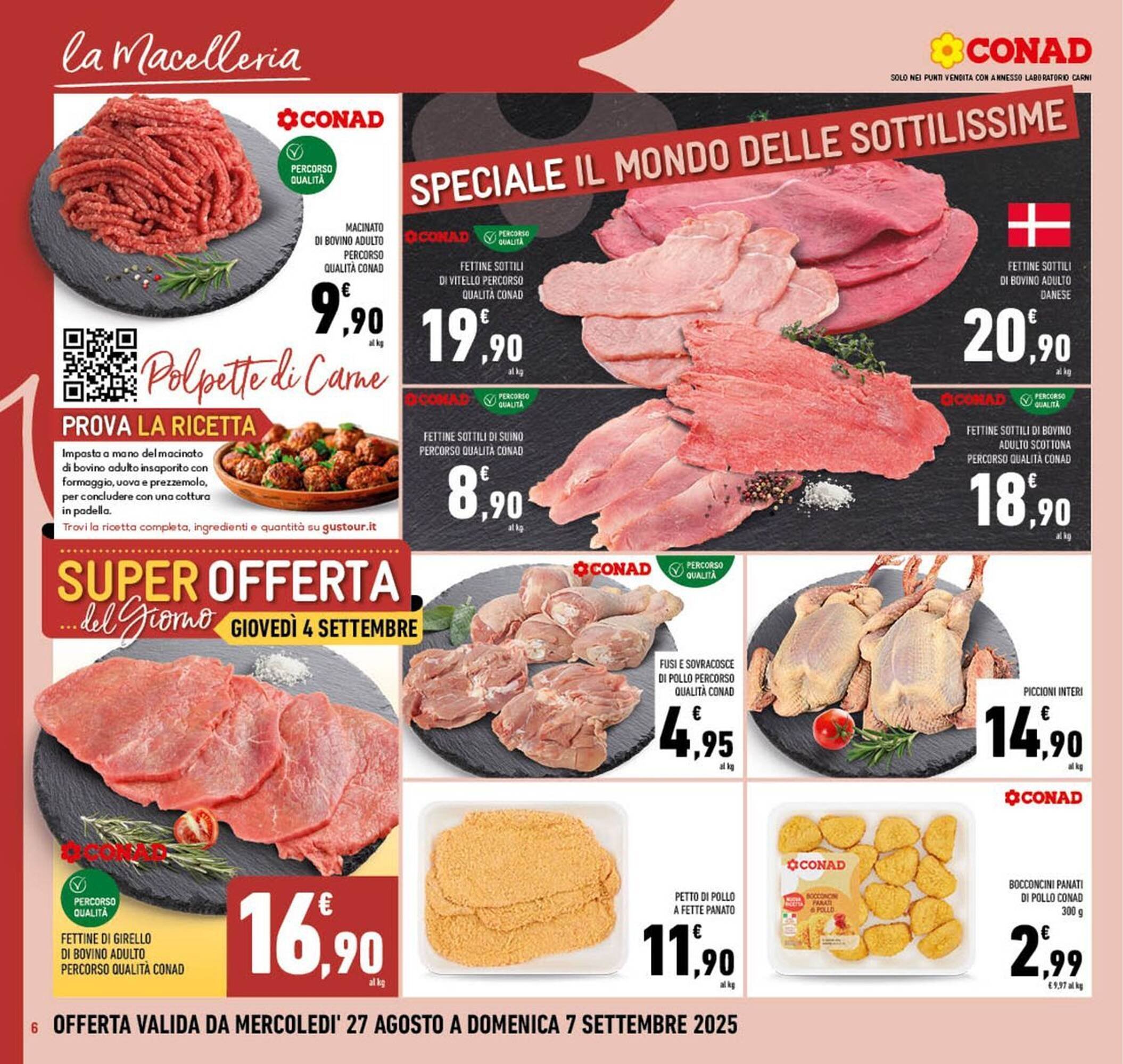 Volantino Conad (2025-08-27 - 2025-09-07)