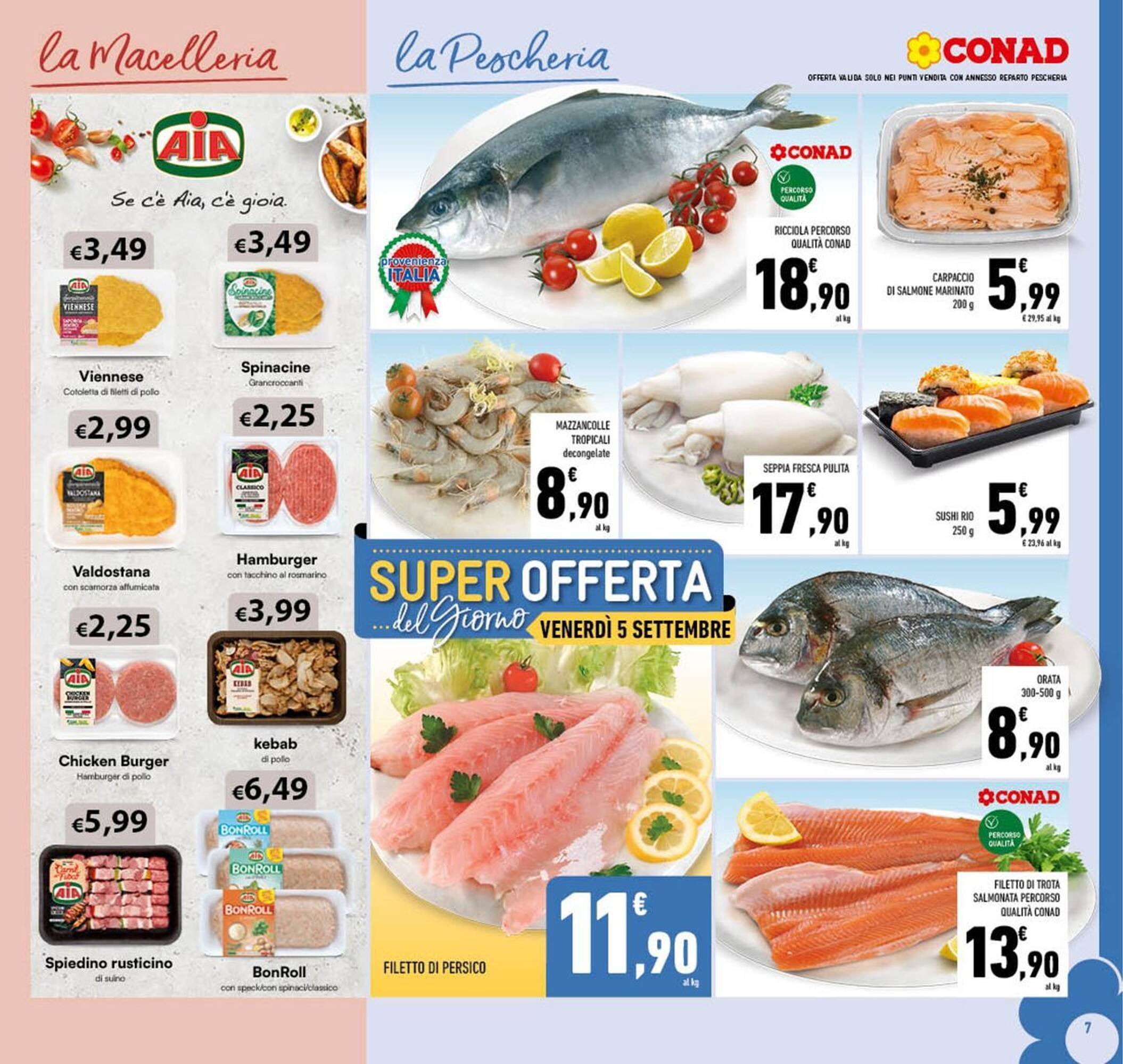 Volantino Conad (2025-08-27 - 2025-09-07)