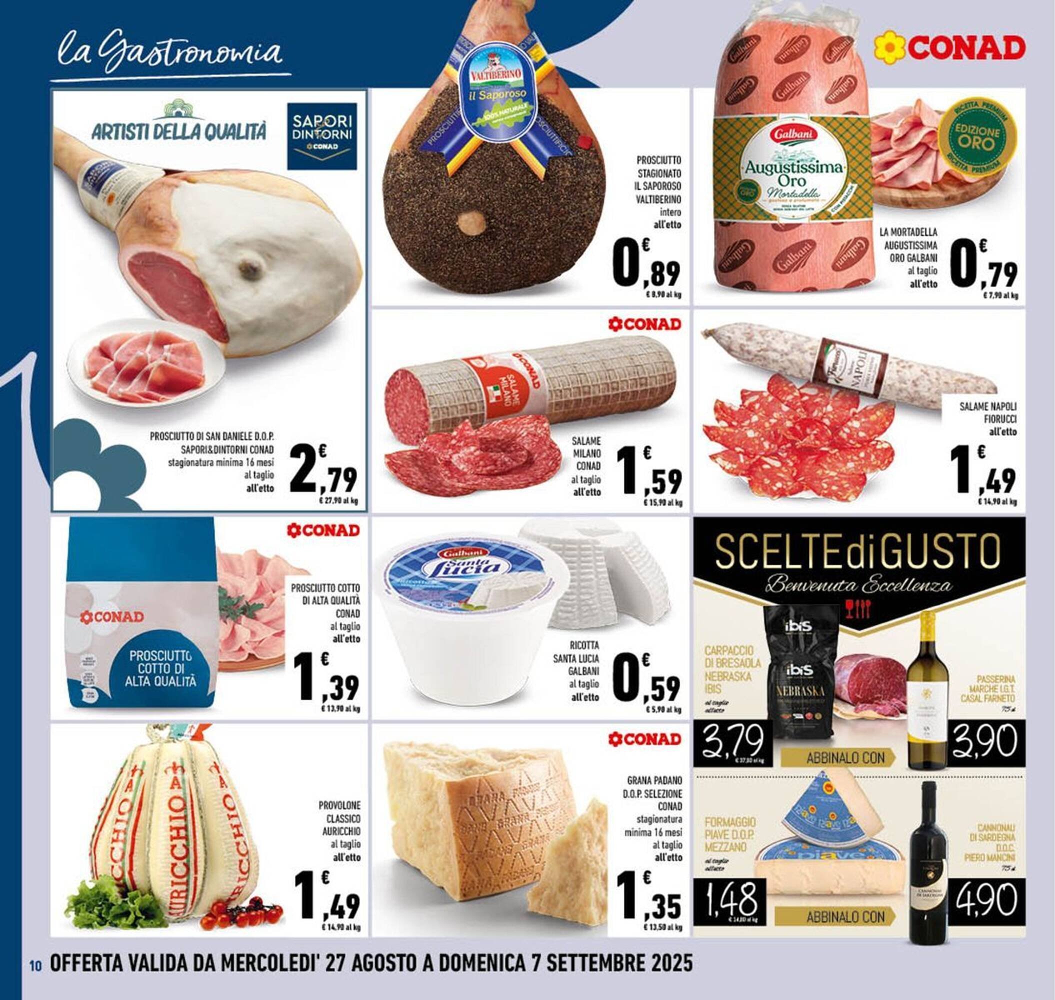 Volantino Conad (2025-08-27 - 2025-09-07)