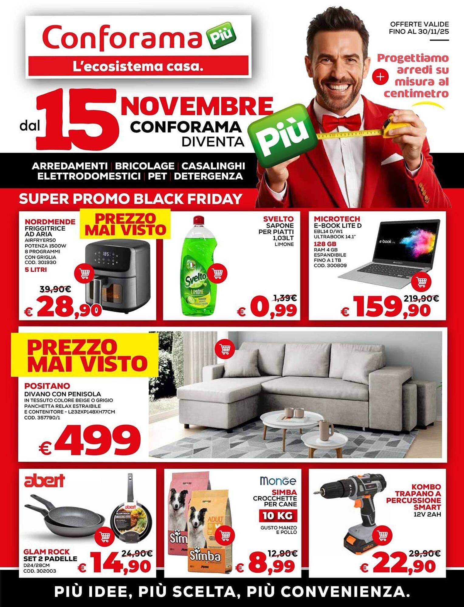 Volantino Conforama (2025-11-15 - 2025-11-30)
