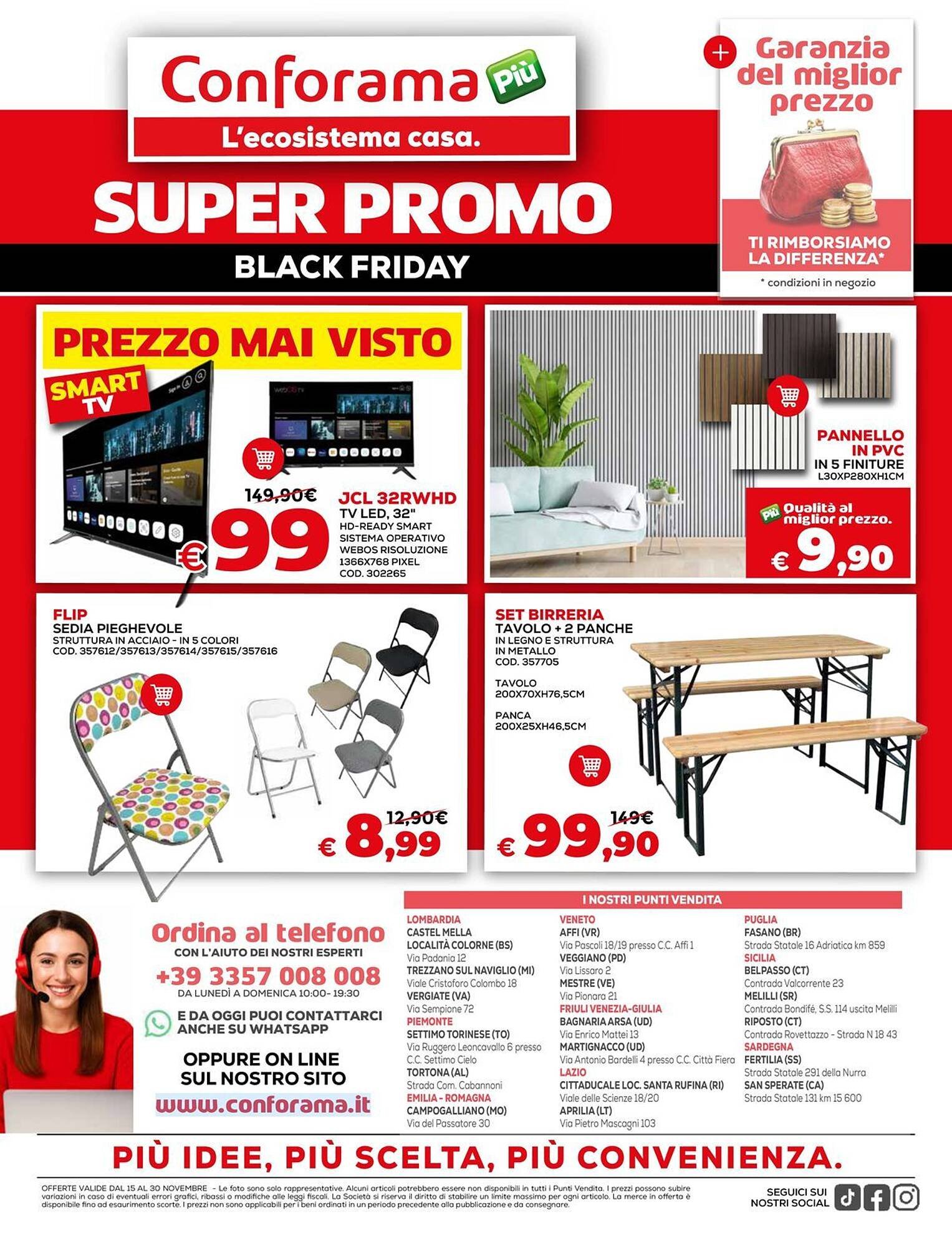 Volantino Conforama (2025-11-15 - 2025-11-30)