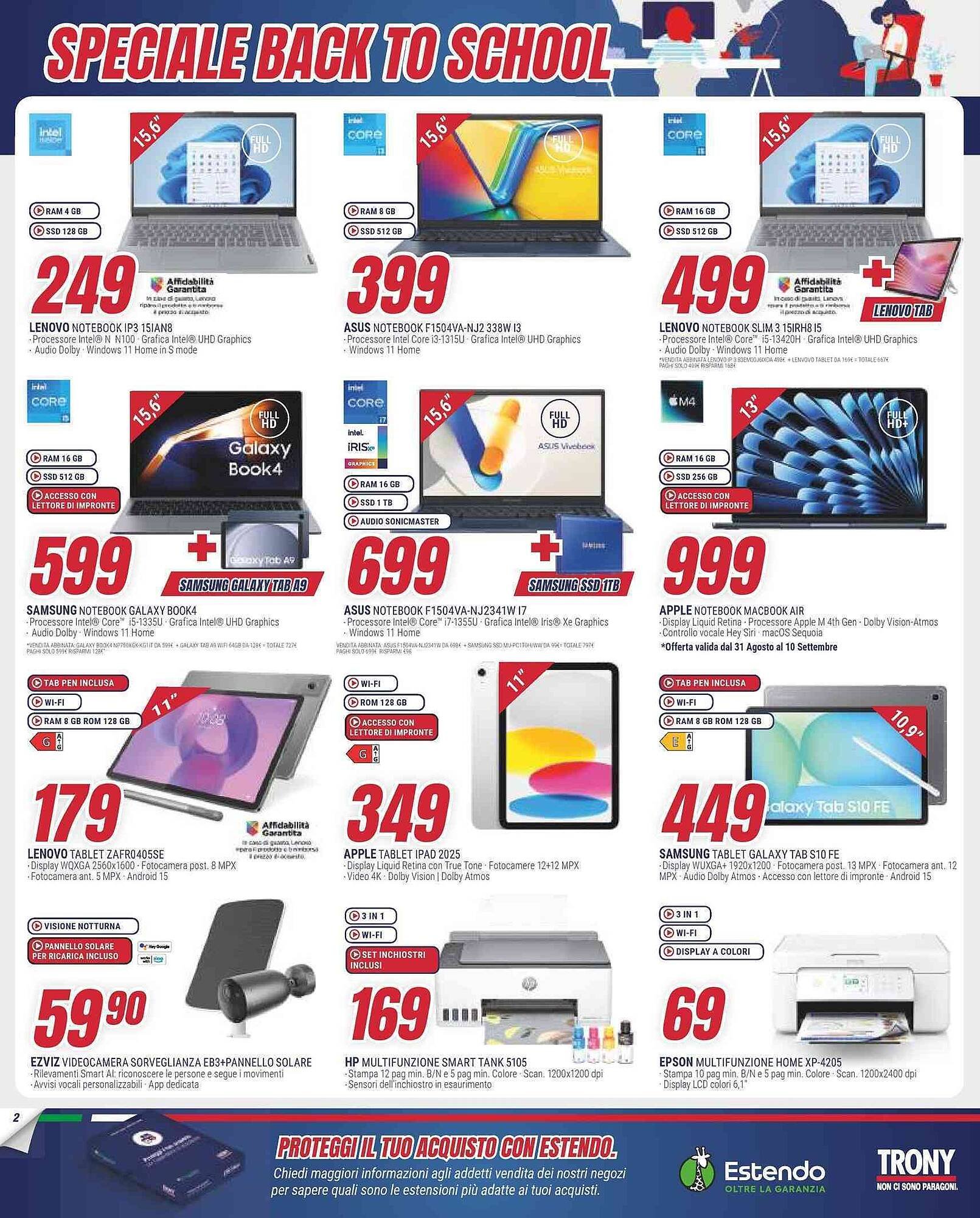 Volantino Trony (2025-08-21 - 2025-09-10)