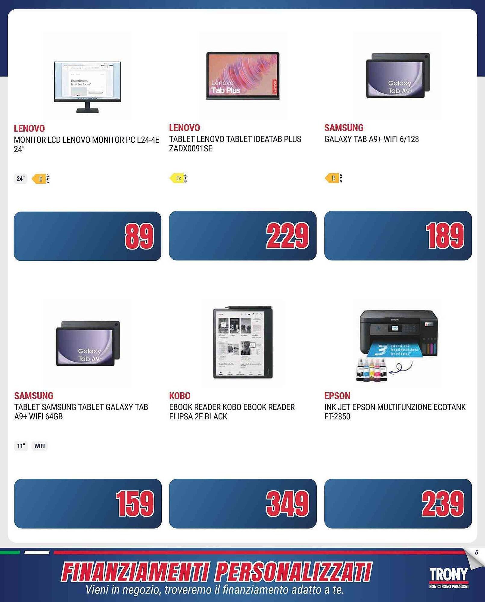 Volantino Trony (2025-08-21 - 2025-09-10)