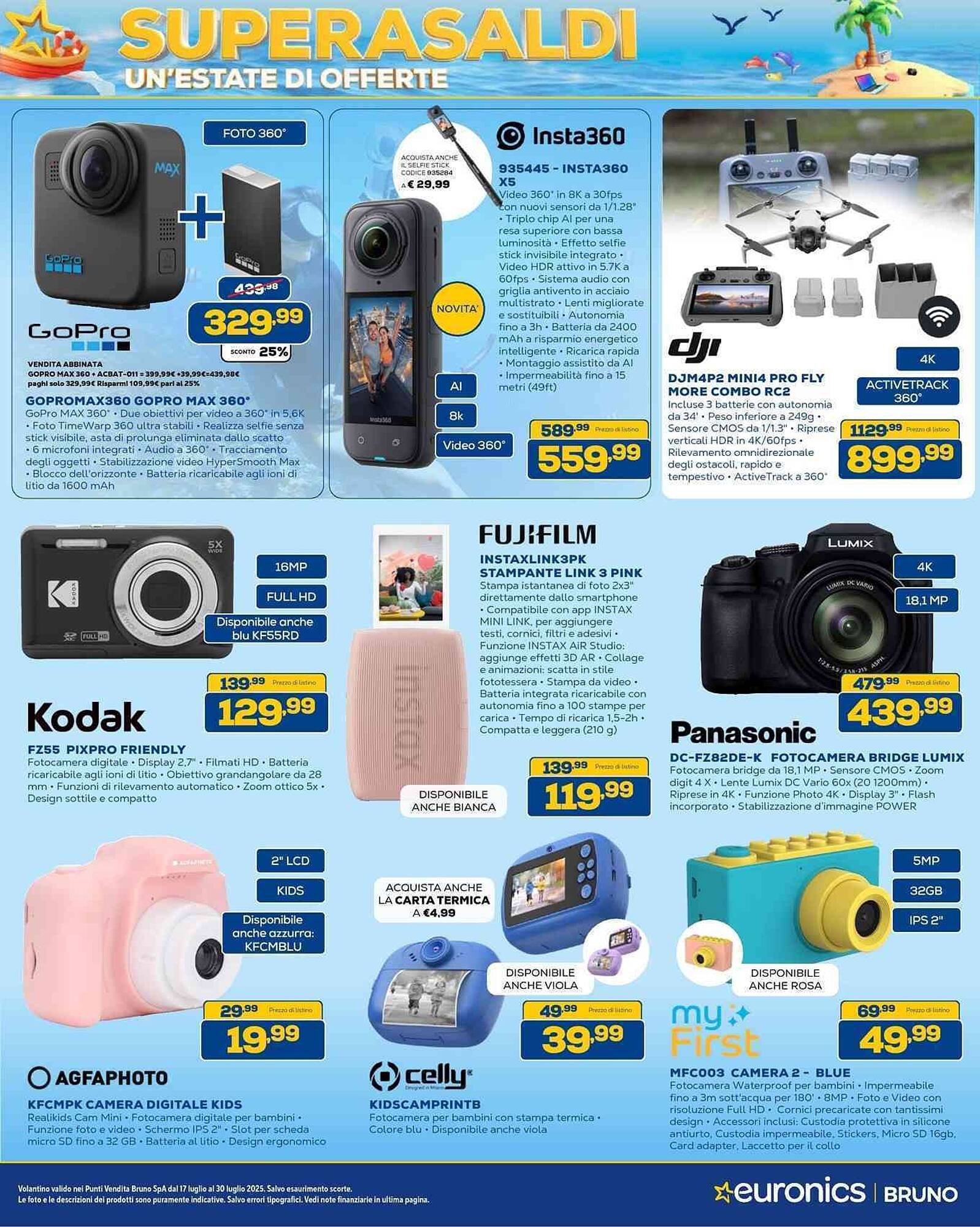 Volantino Euronics (2025-07-17 - 2025-07-30)