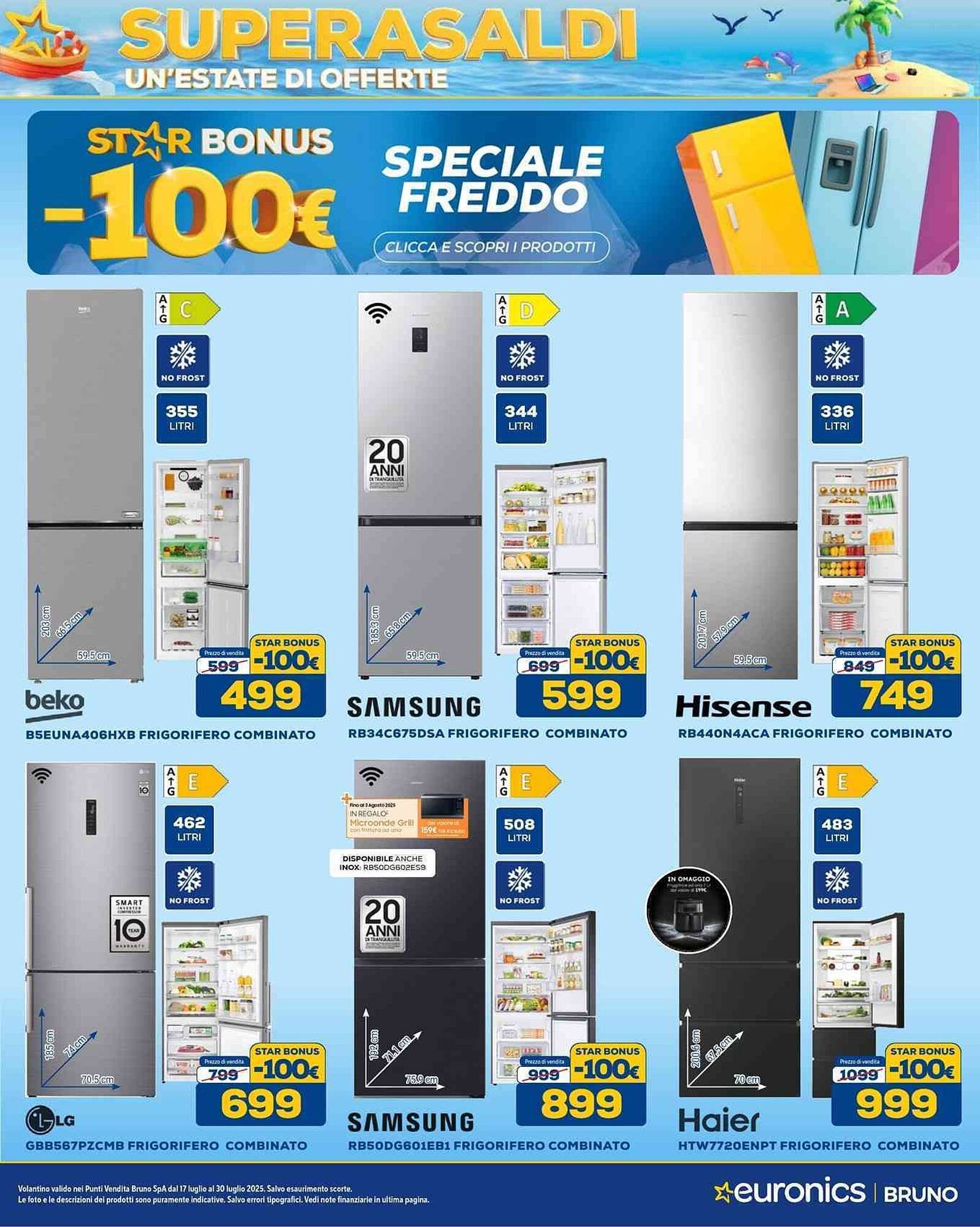 Volantino Euronics (2025-07-17 - 2025-07-30)