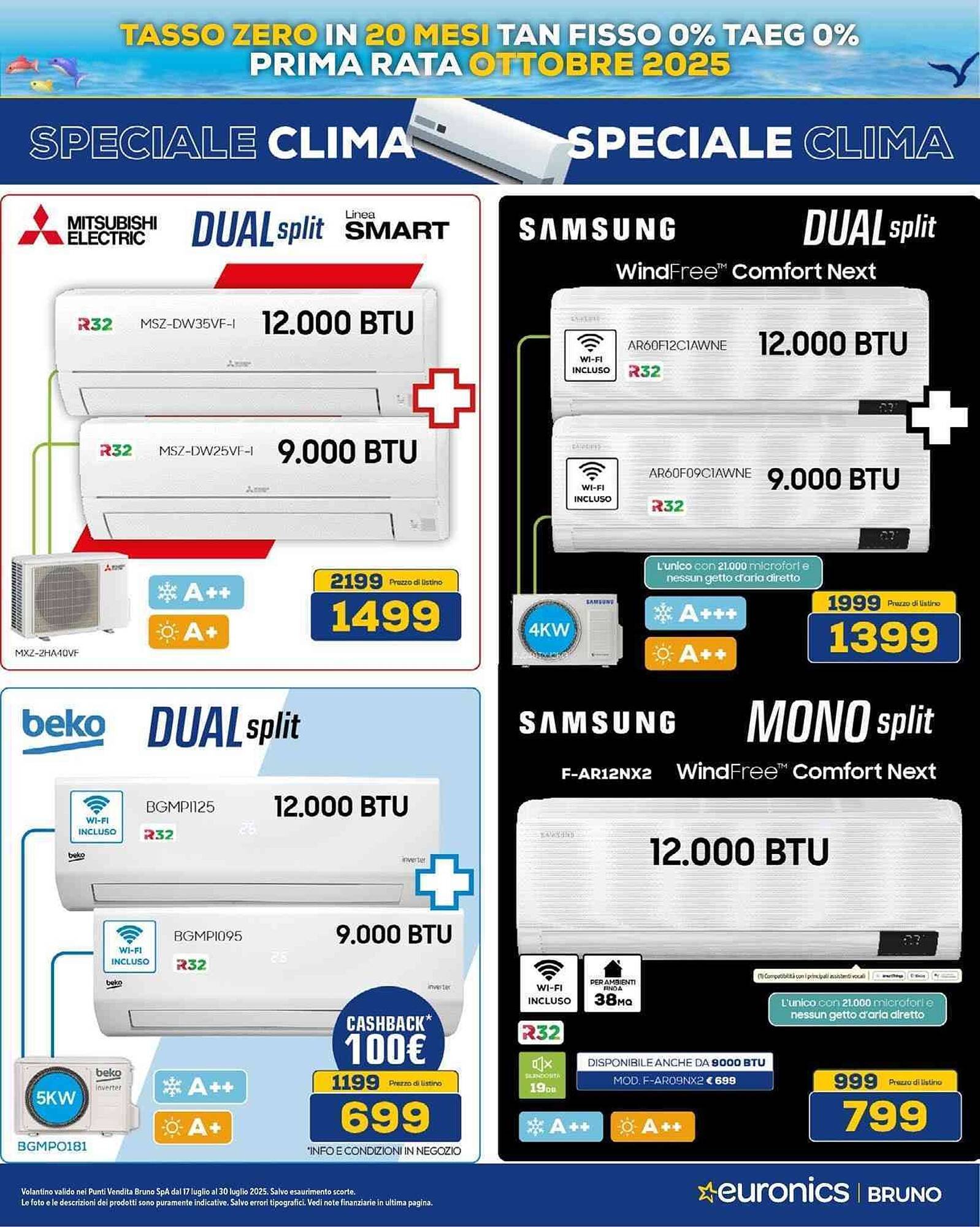 Volantino Euronics (2025-07-17 - 2025-07-30)